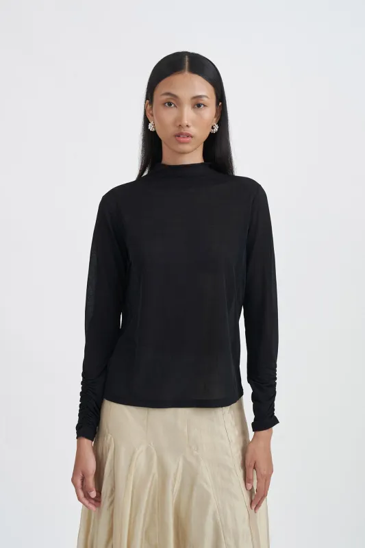 REWIND TOP BLACK sold by Callie Cotton