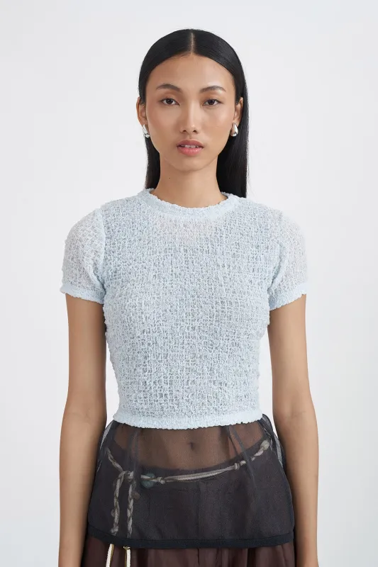 EVERMORE TOP BLUE sold by Callie Cotton