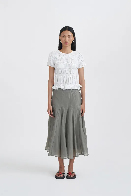 FABLE TOP WHITE sold by Callie Cotton