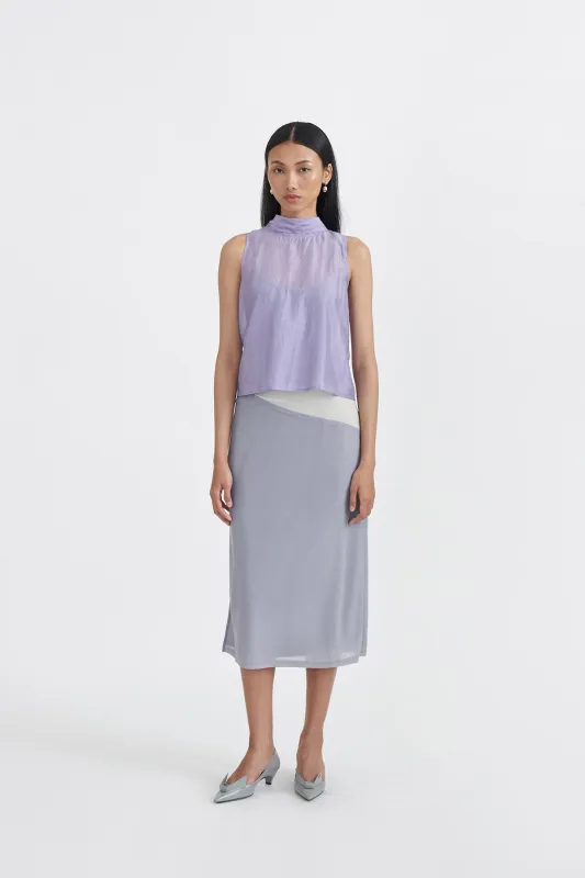 REVERIE TOP PURPLE sold by Callie Cotton