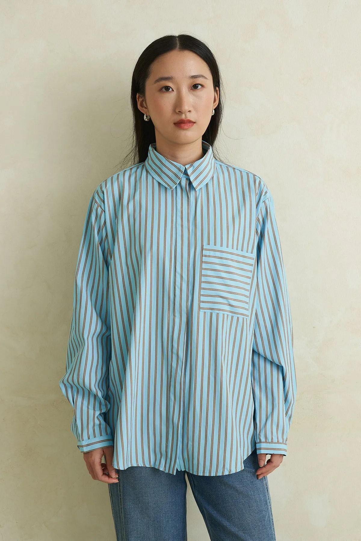 SPLASH SHIRT BLUE sold by Callie Cotton