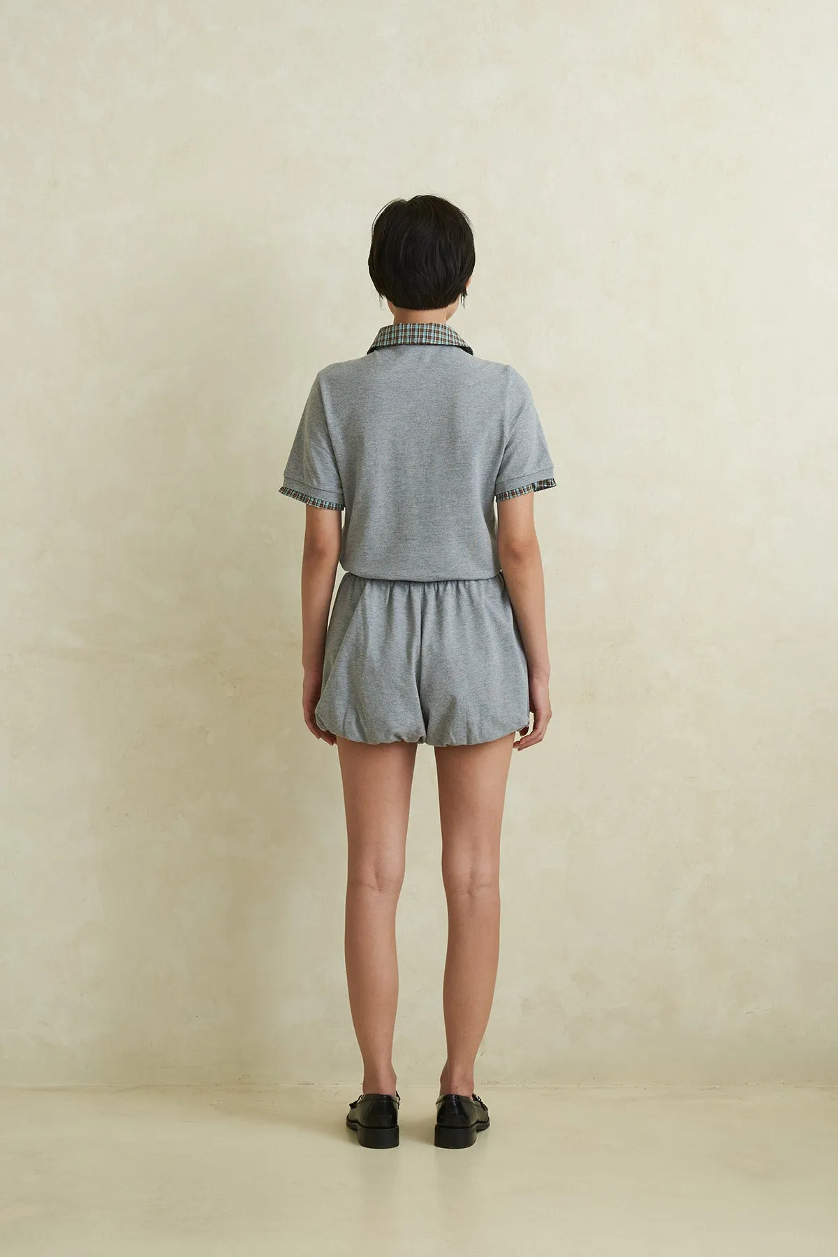 ZENNIA SHORTS GREY sold by Callie Cotton product image thumbnail 5