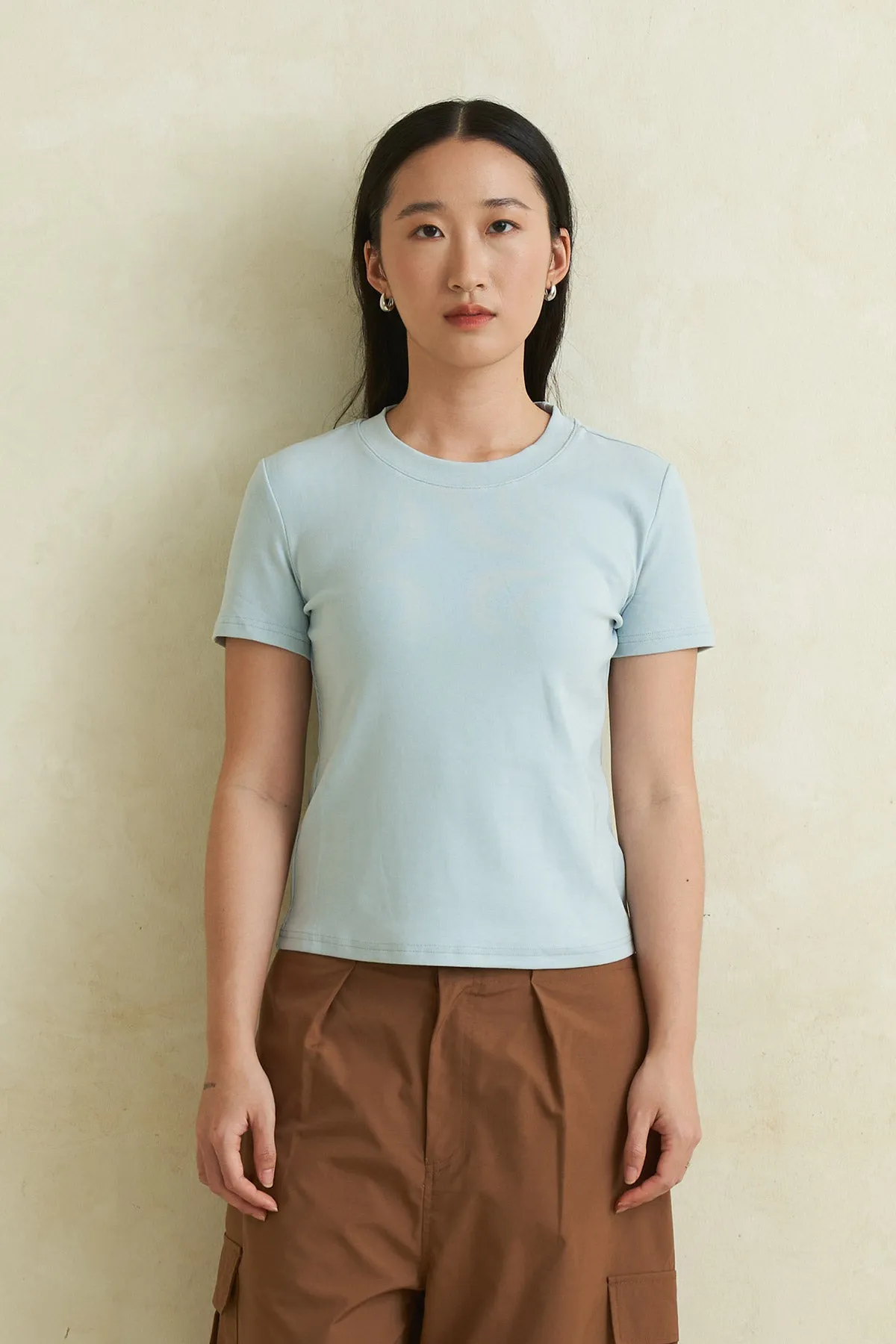 SEAFOAM TEE BLUE sold by Callie Cotton