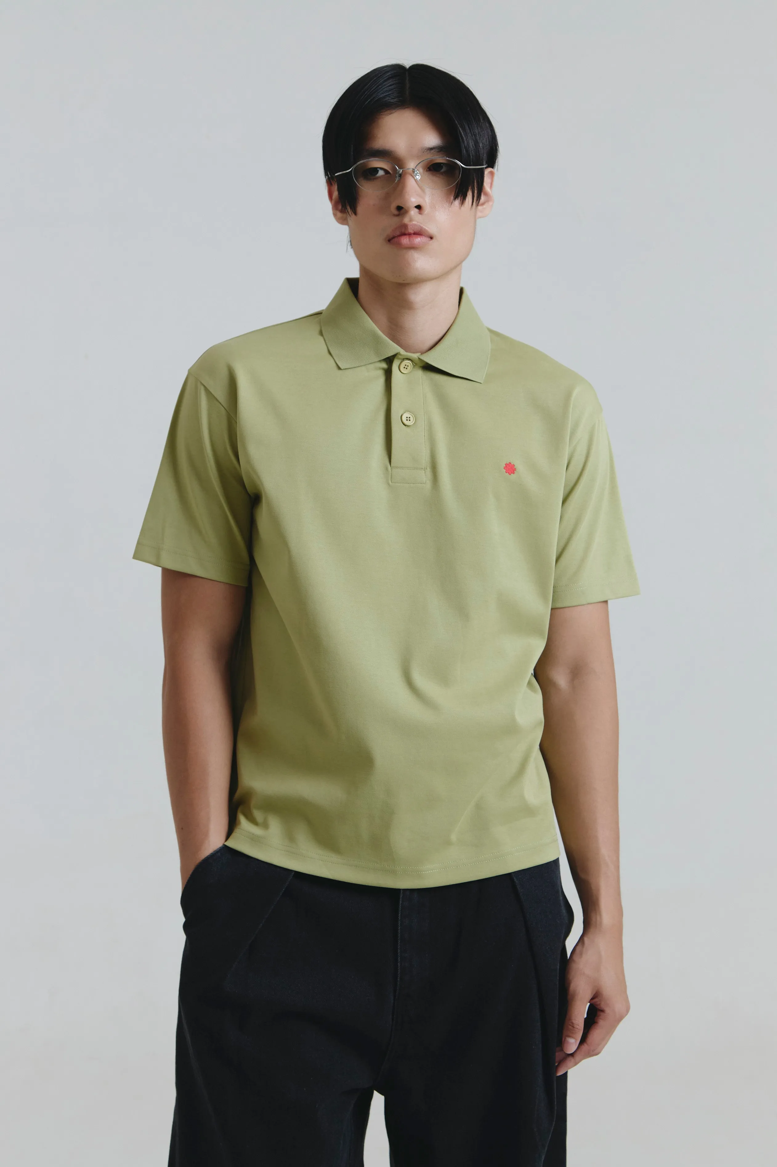 TWIZEL POLO SHIRT GREEN sold by Callie Cotton