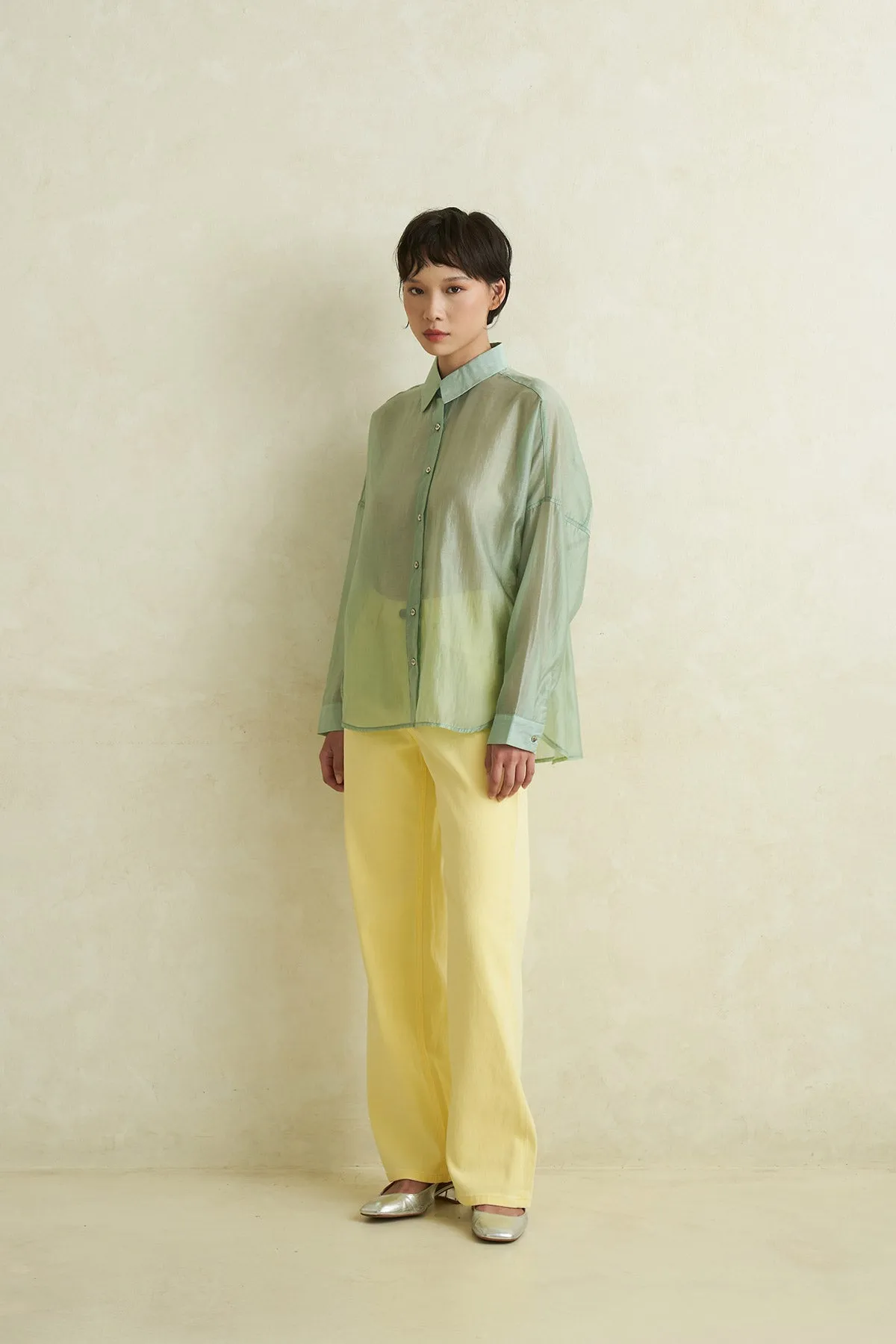 DAZZLE TOP GREEN sold by Callie Cotton product image thumbnail 4
