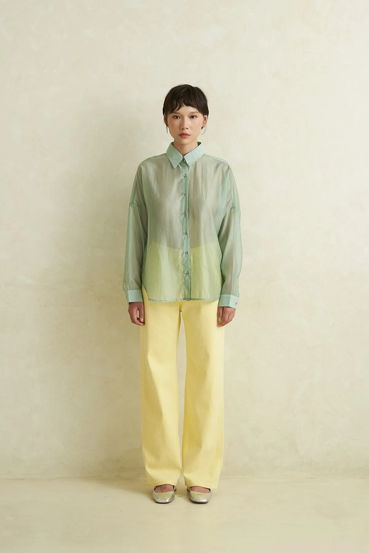 DAZZLE TOP GREEN sold by Callie Cotton product image thumbnail 2