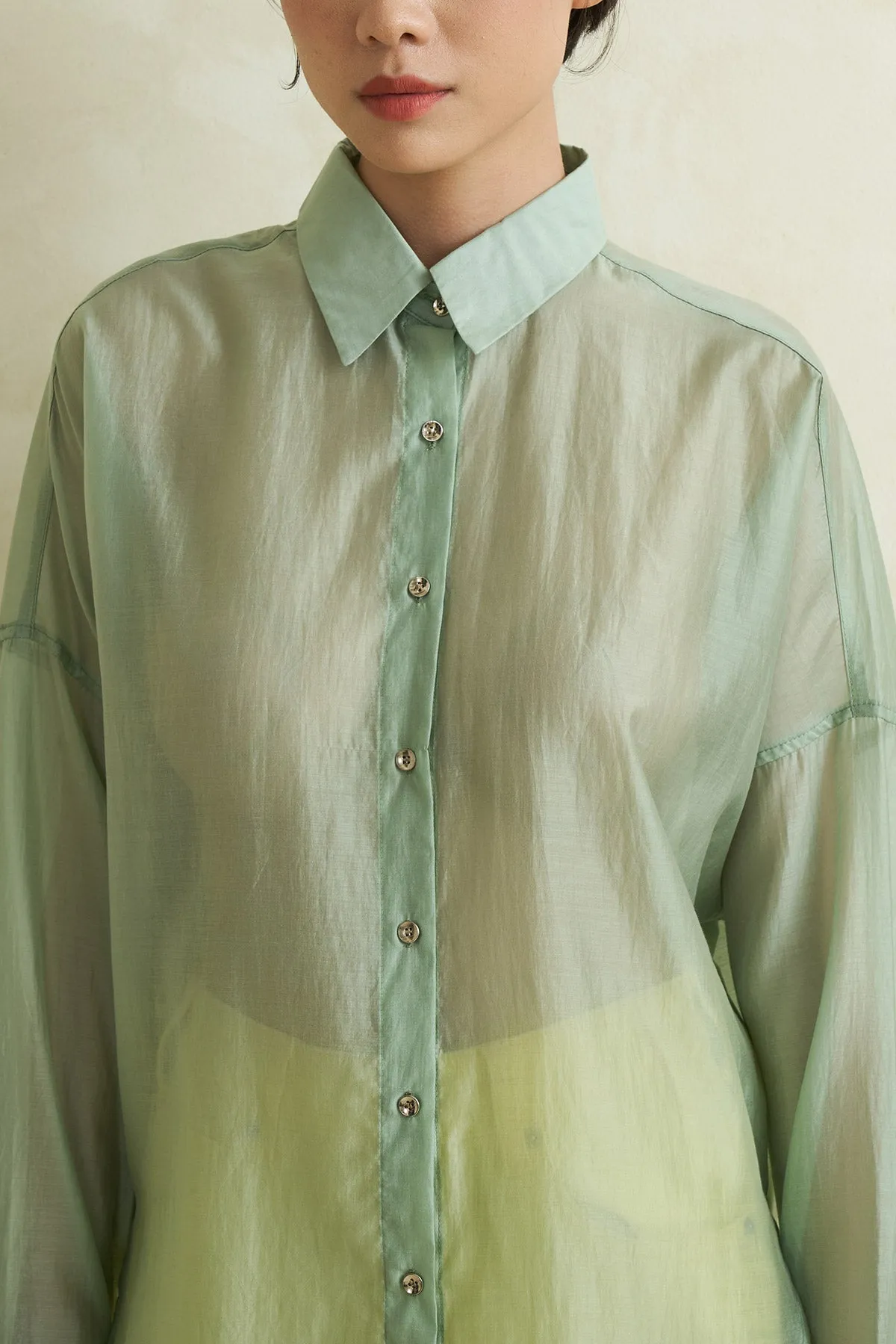 DAZZLE TOP GREEN sold by Callie Cotton product image thumbnail 3