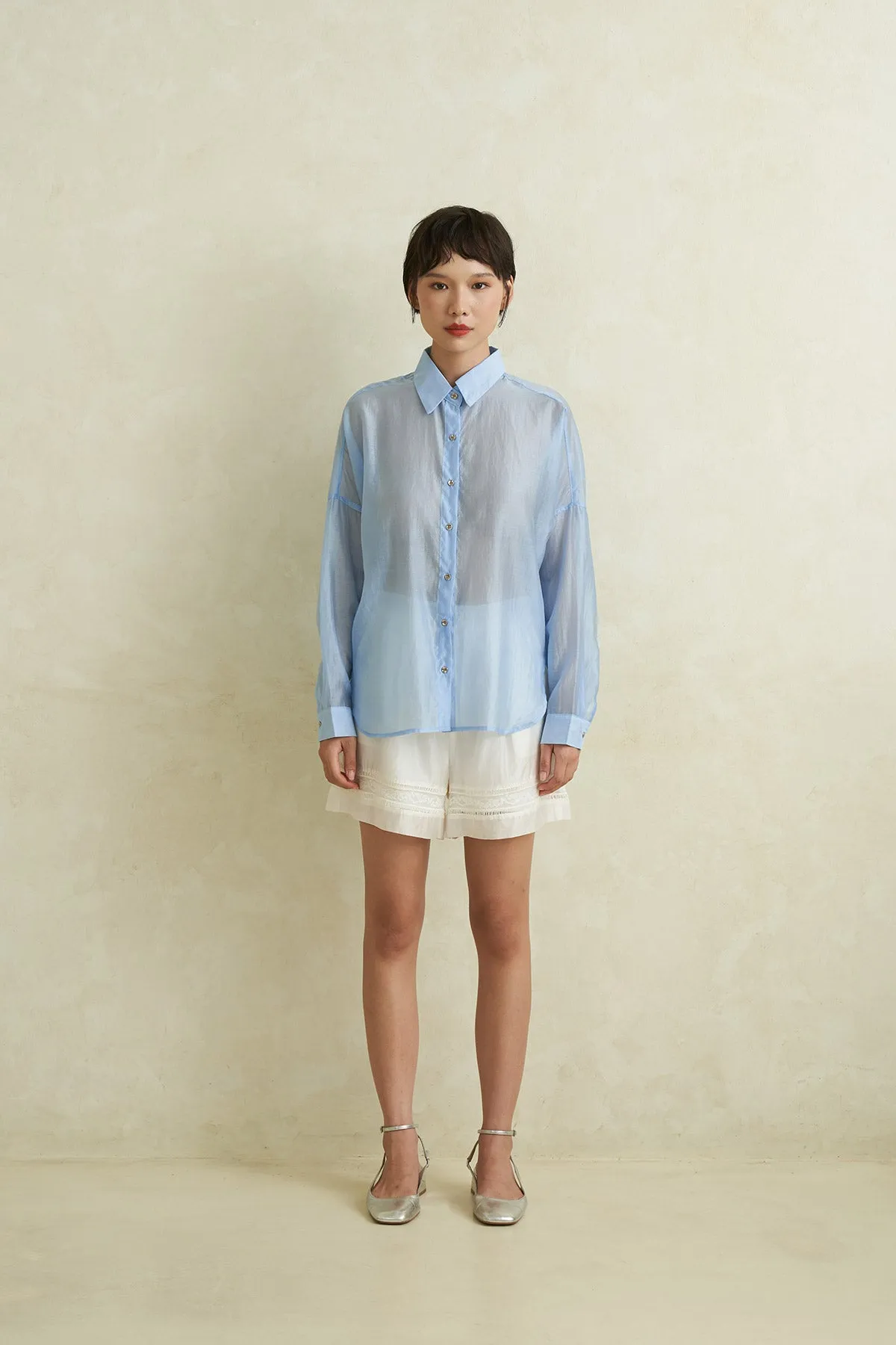 DAZZLE TOP BLUE sold by Callie Cotton product image thumbnail 2