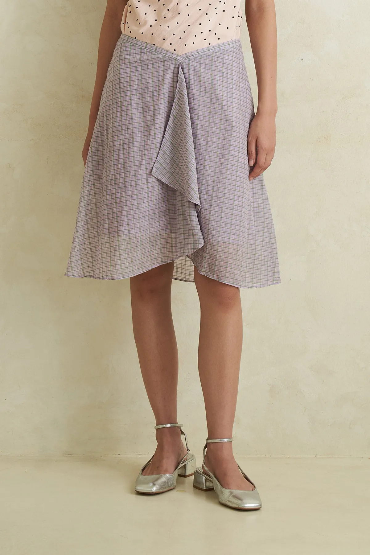 SHIMMER SKIRT PURPLE sold by Callie Cotton product image thumbnail 4