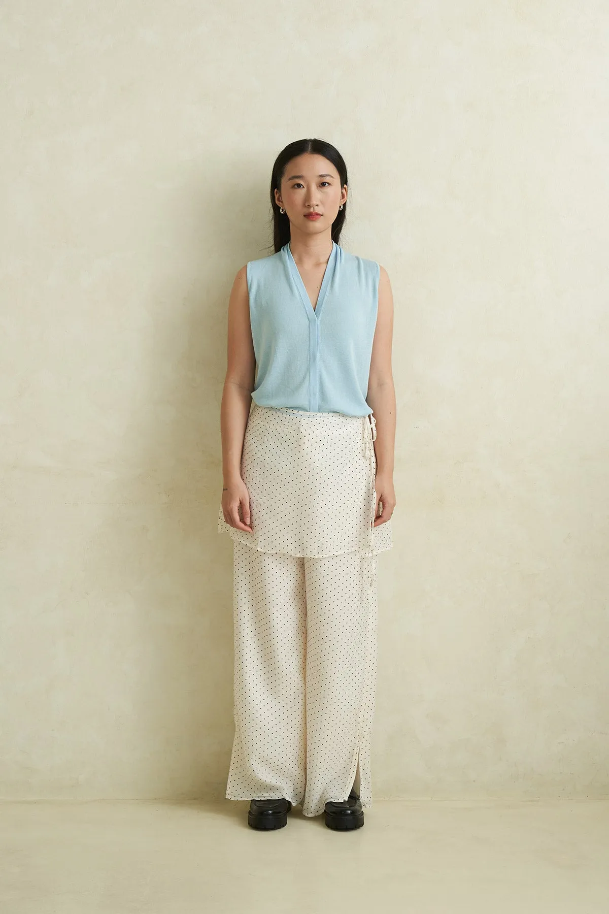 LUMINANCE PANTS BEIGE sold by Callie Cotton