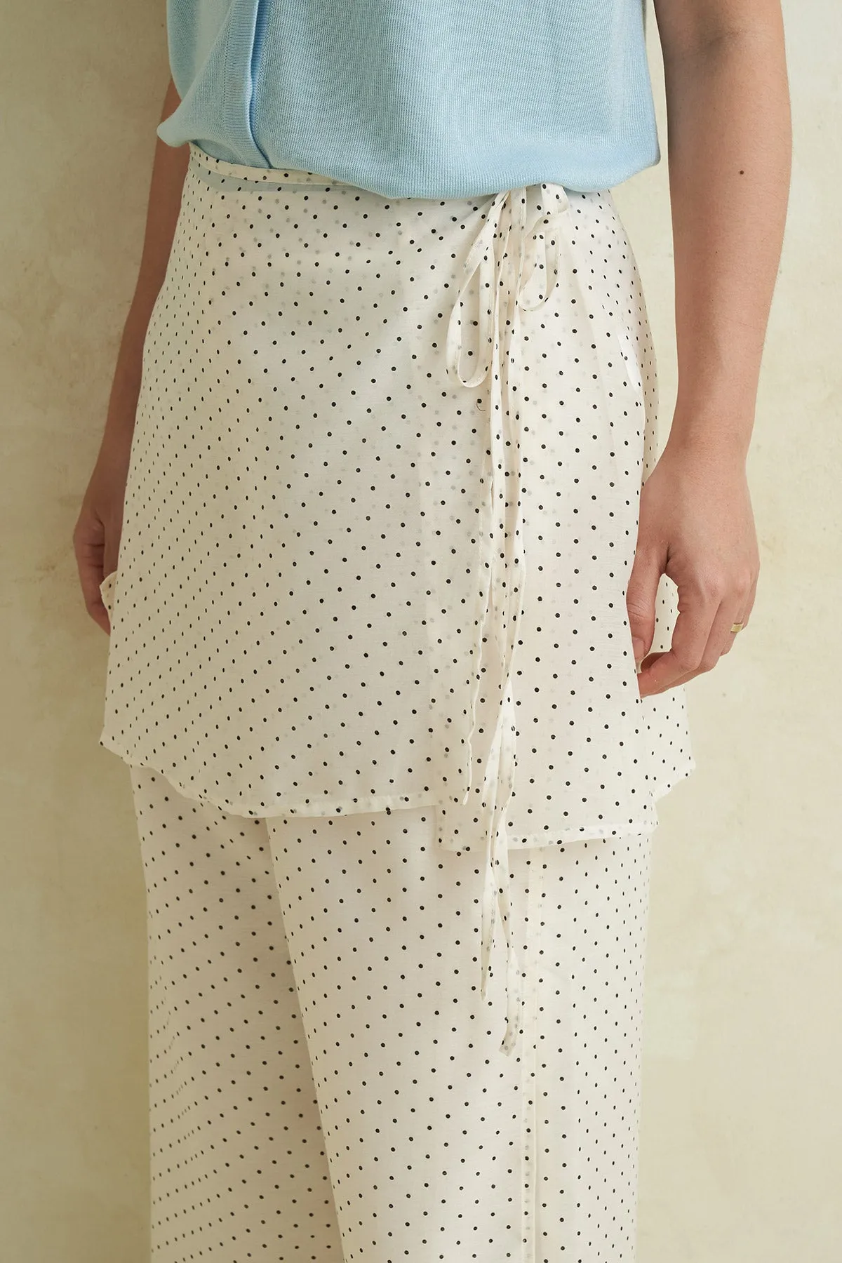 LUMINANCE PANTS BEIGE sold by Callie Cotton product image thumbnail 4