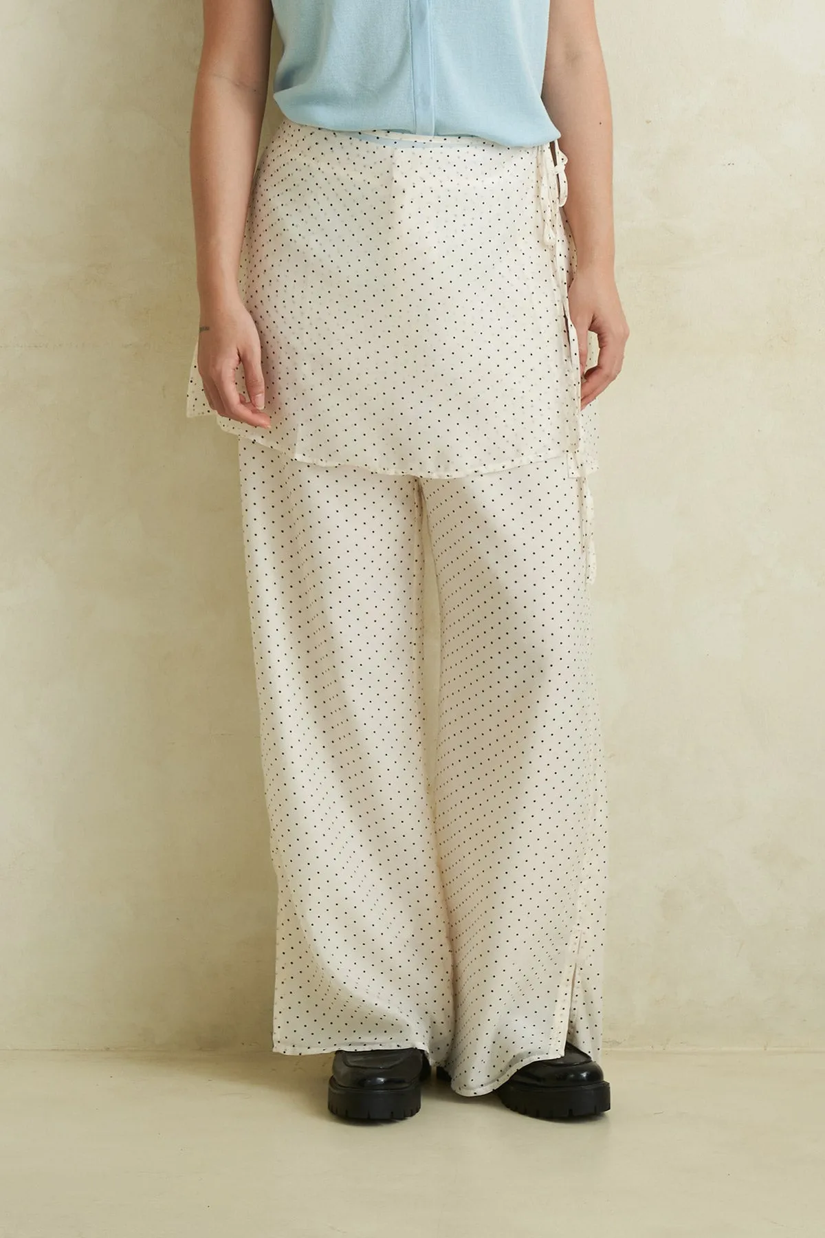 LUMINANCE PANTS BEIGE sold by Callie Cotton product image thumbnail 2