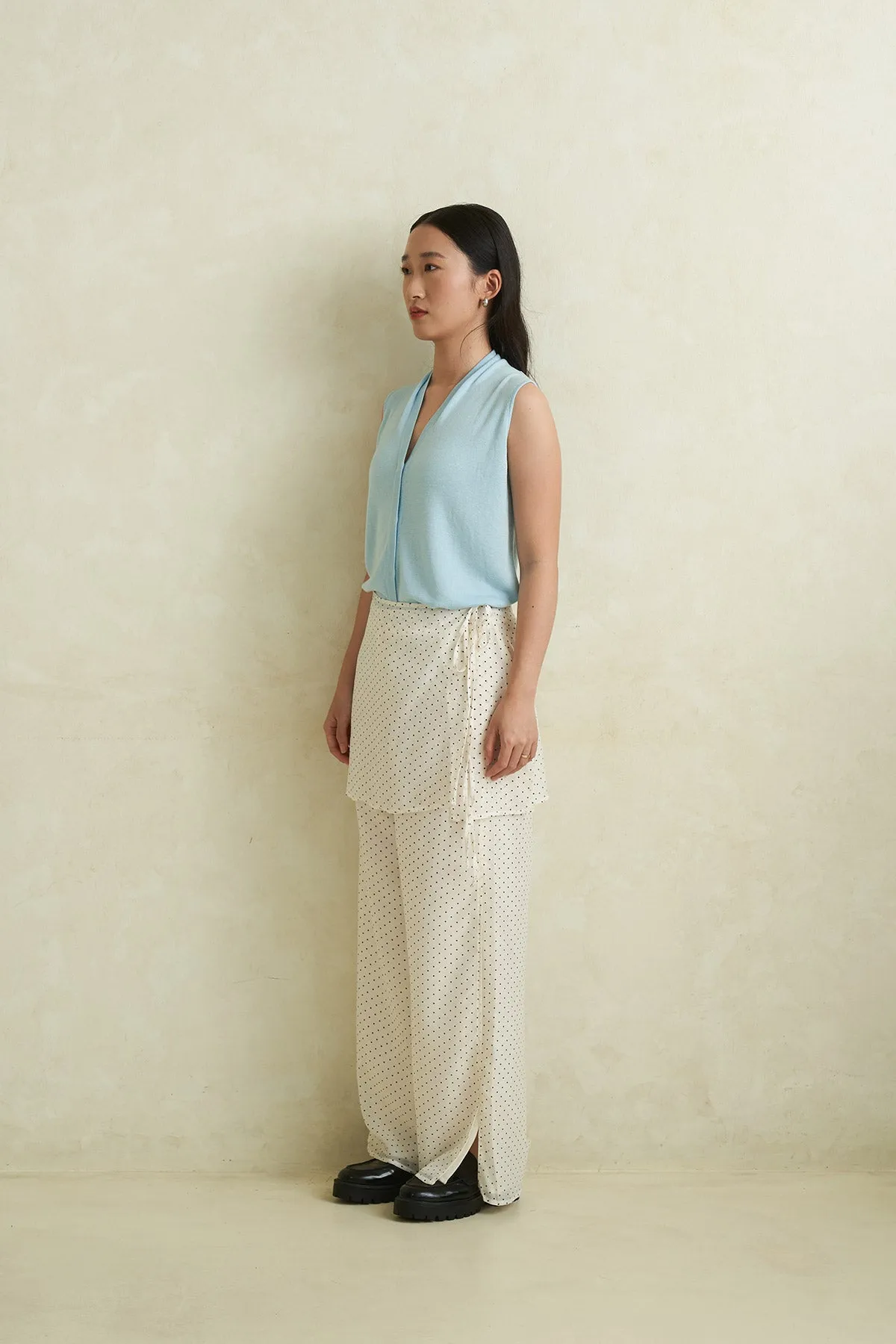 LUMINANCE PANTS BEIGE sold by Callie Cotton product image thumbnail 3