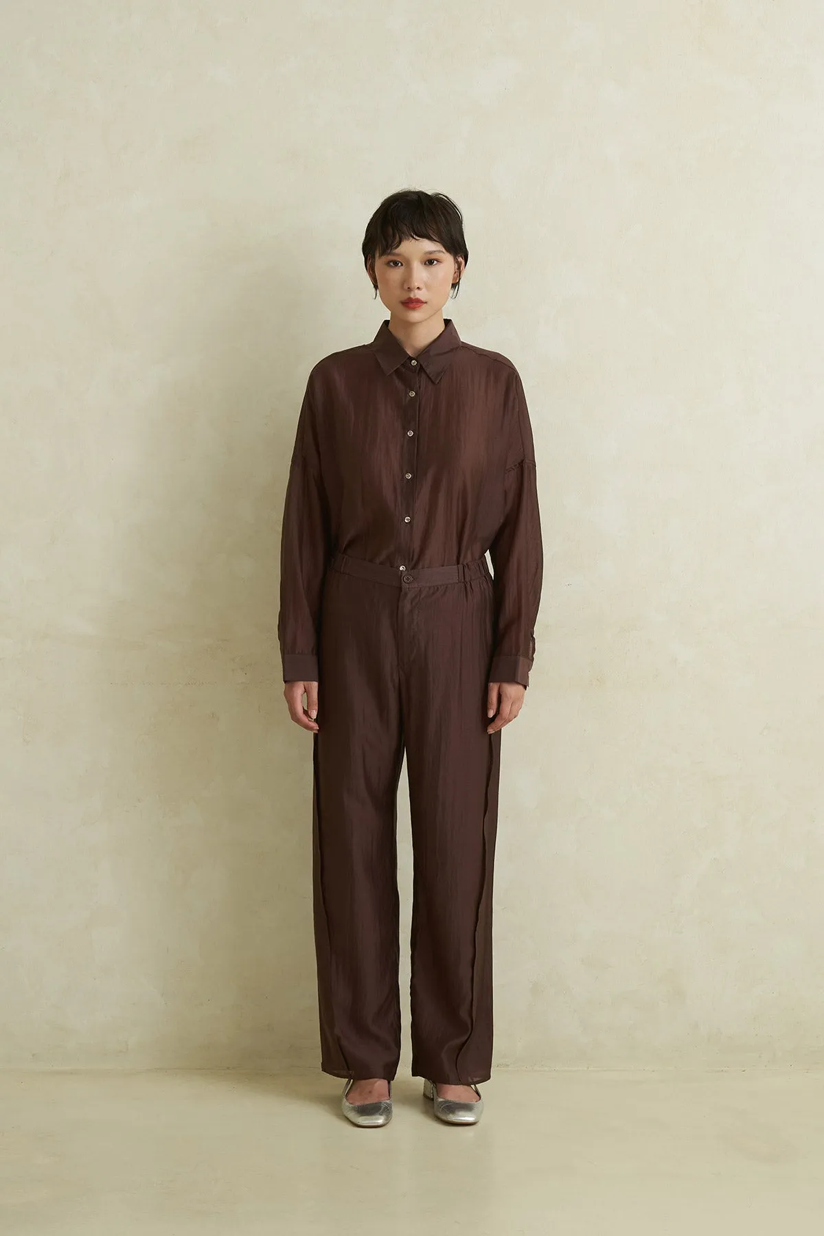 MIDSUMMER PANTS BROWN sold by Callie Cotton product image thumbnail 2