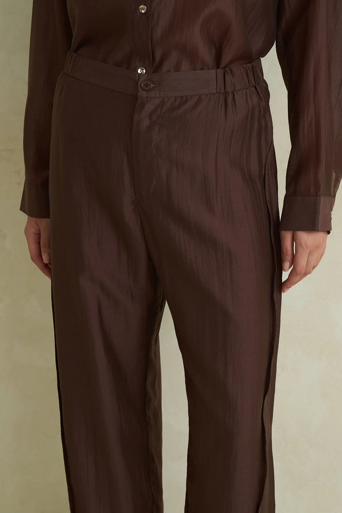 MIDSUMMER PANTS BROWN sold by Callie Cotton product image thumbnail 3