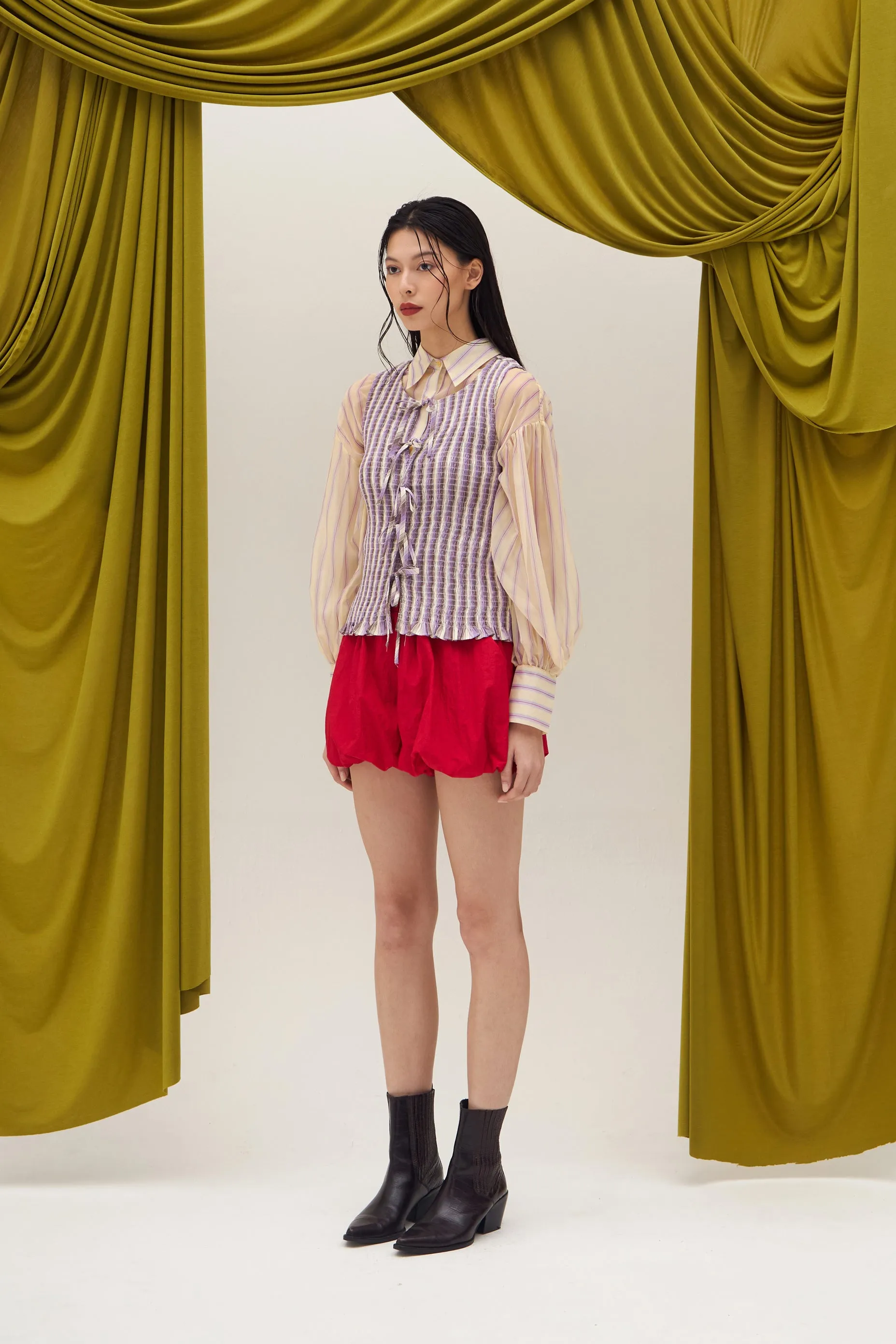 CRESSIDIA TOP PURPLE sold by Callie Cotton product image thumbnail 4