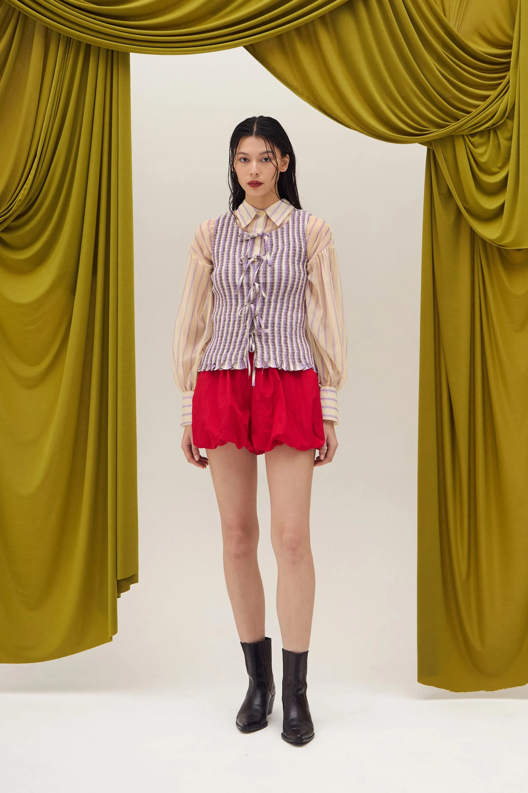 CRESSIDIA TOP PURPLE sold by Callie Cotton product image thumbnail 2