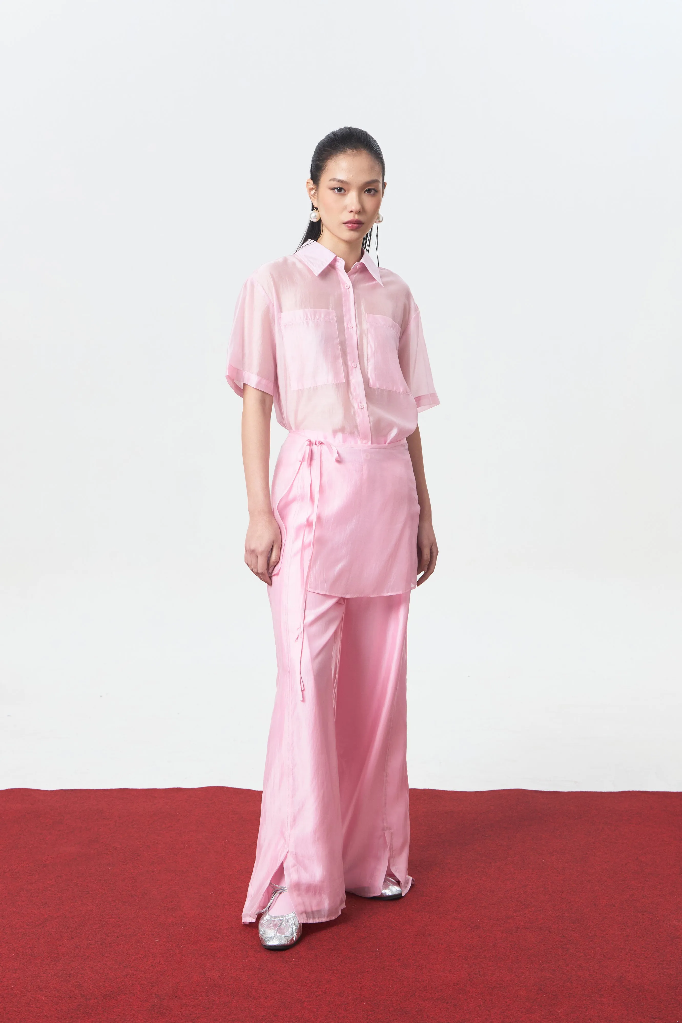 ROUGE PANTS PINK - CALLIE FT. CISSYLIA sold by Callie Cotton