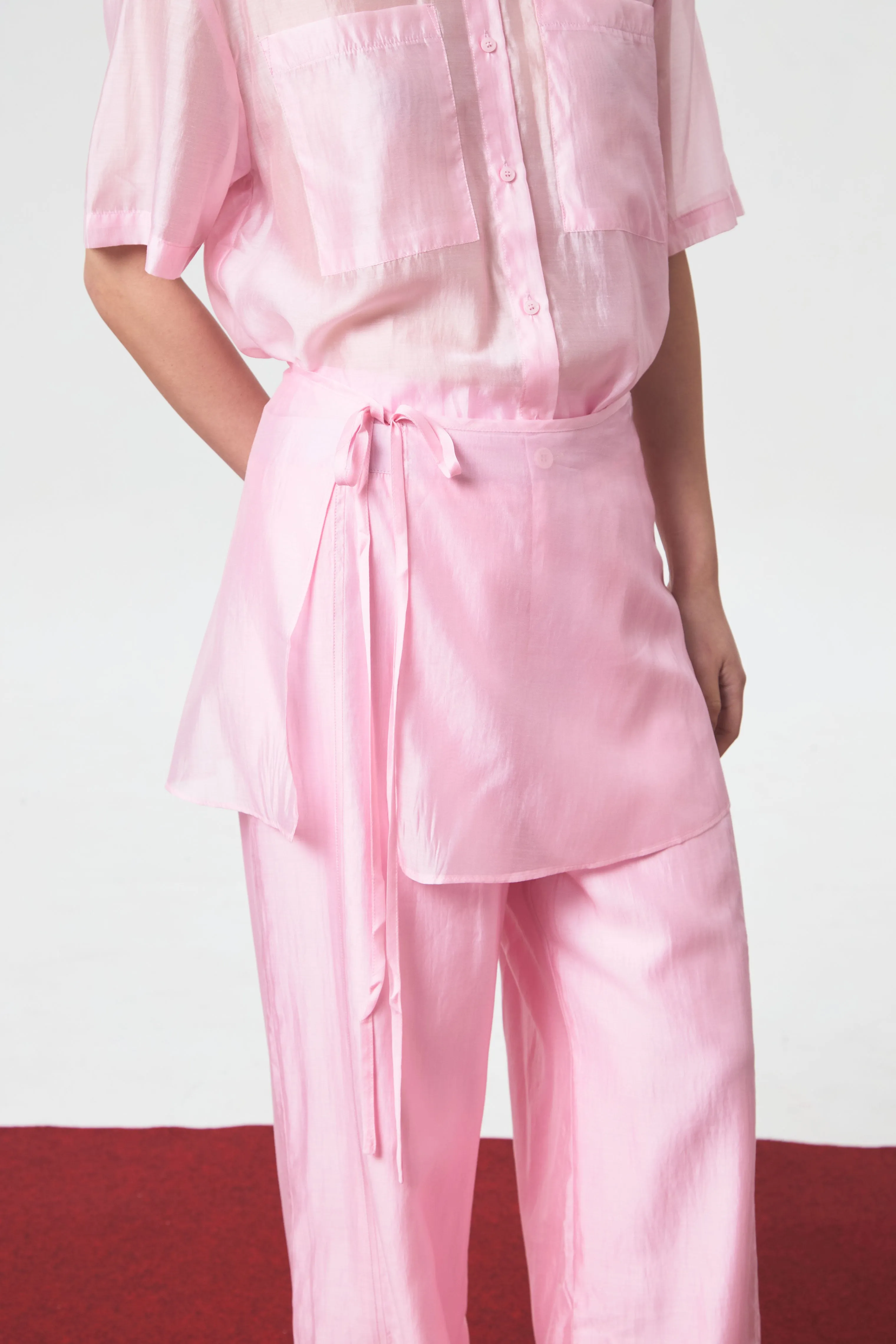 ROUGE PANTS PINK - CALLIE FT. CISSYLIA sold by Callie Cotton product image thumbnail 3