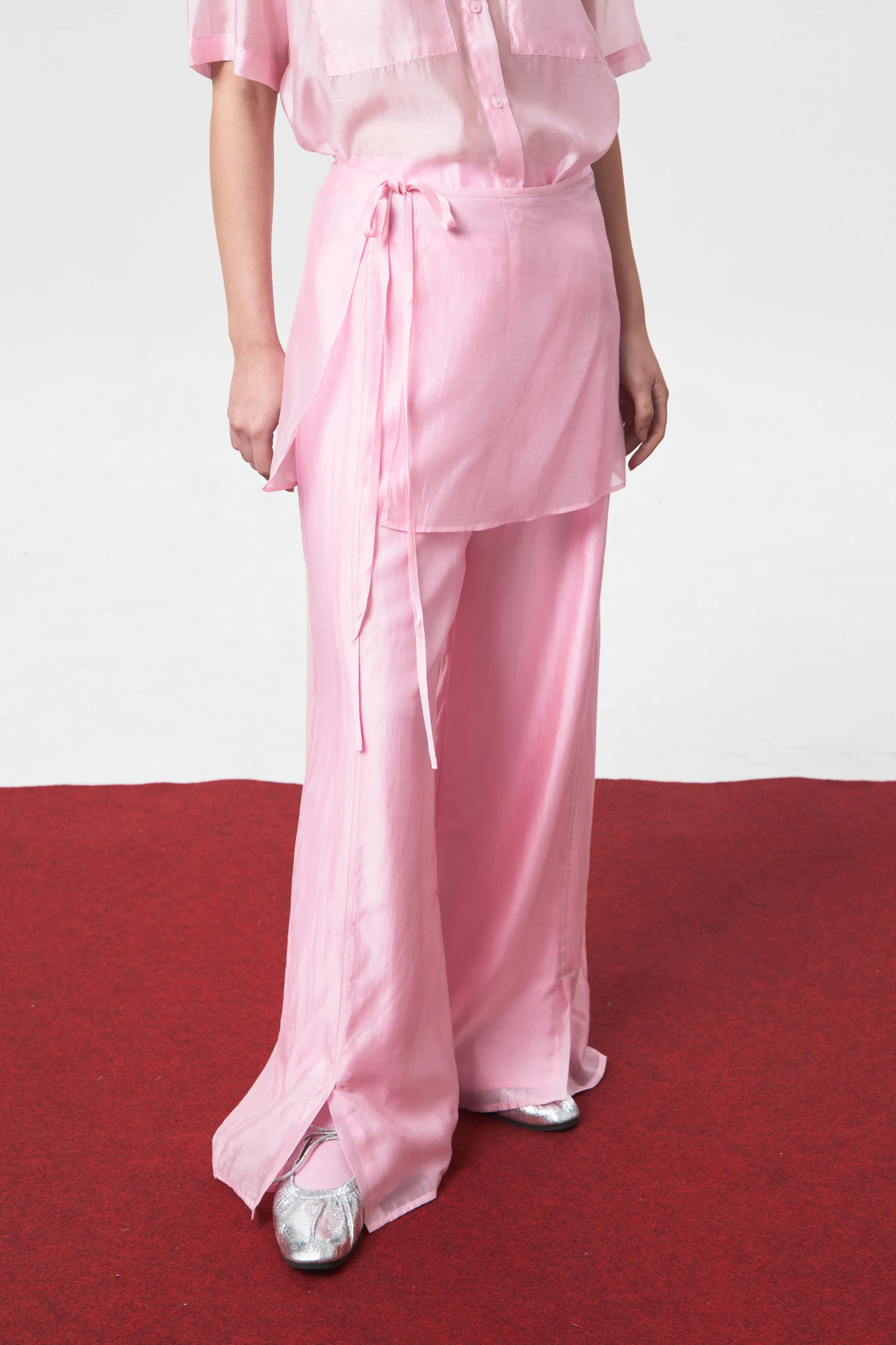 ROUGE PANTS PINK - CALLIE FT. CISSYLIA sold by Callie Cotton product image thumbnail 2