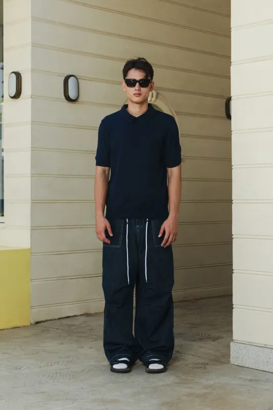 SAMOA TOP NAVY sold by Callie Cotton