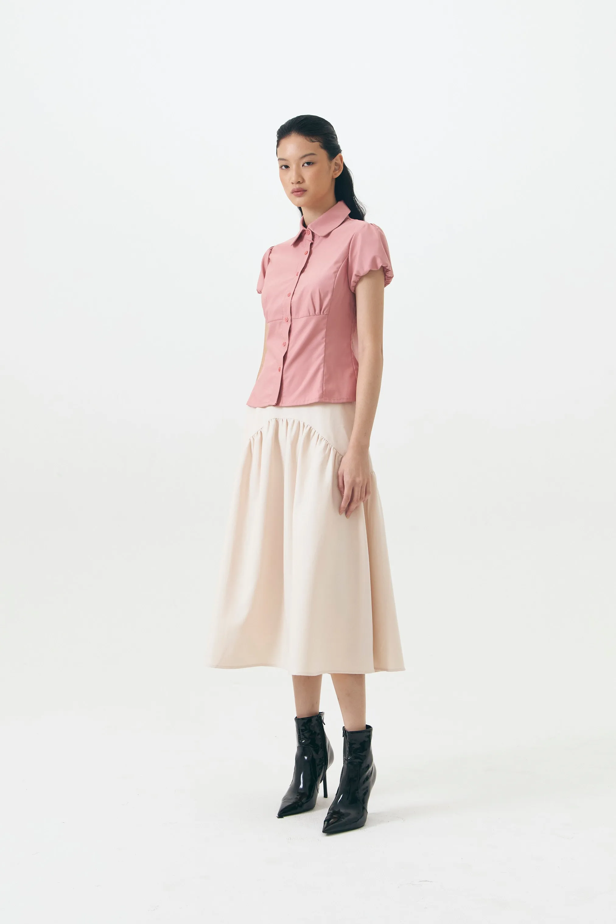 POPPY TOP PINK sold by Callie Cotton product image thumbnail 2