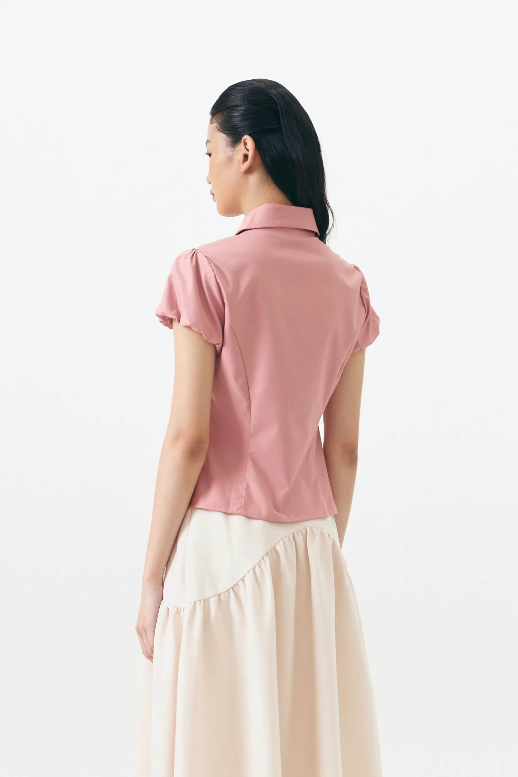 POPPY TOP PINK sold by Callie Cotton product image thumbnail 5