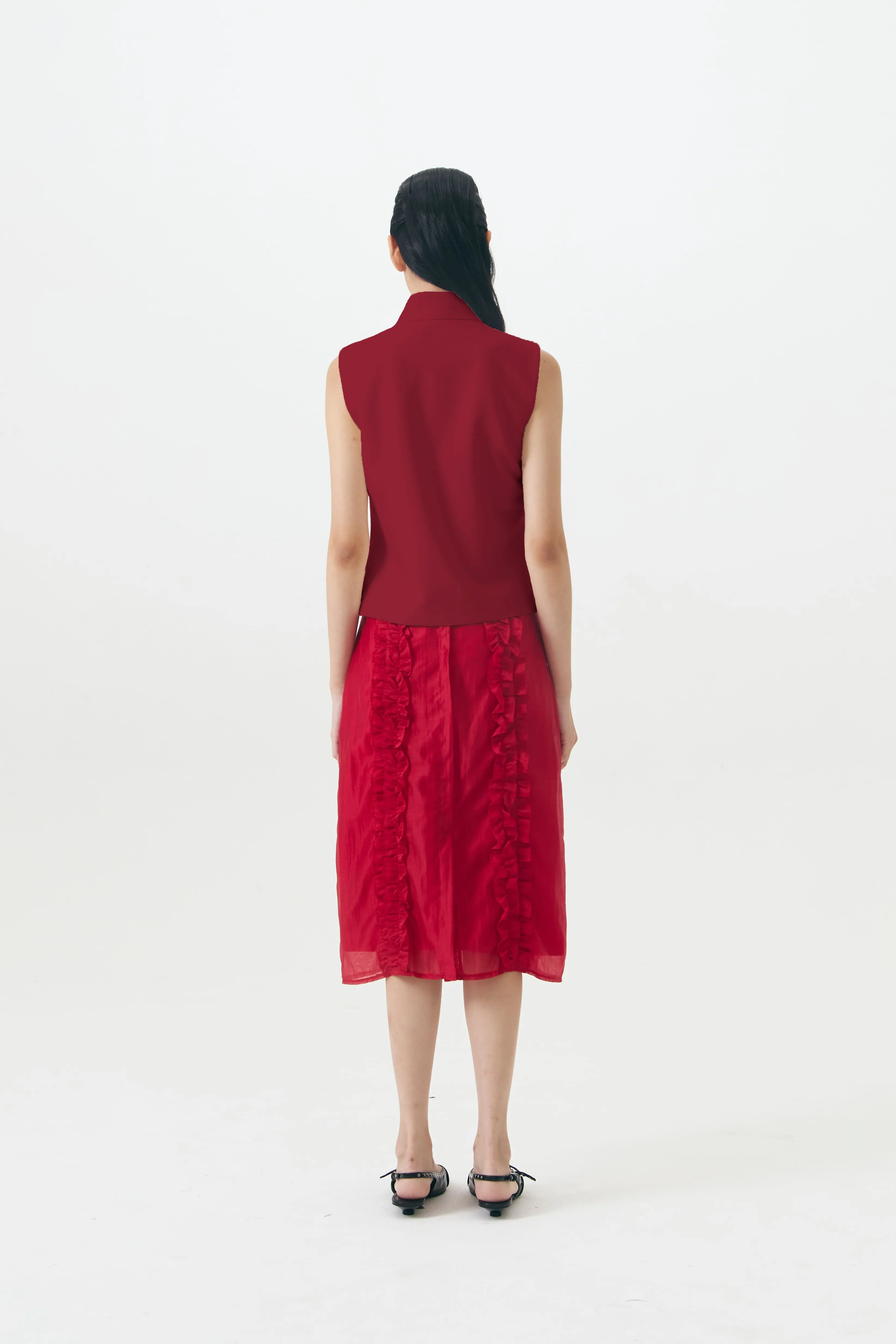 SERRANO TOP RED sold by Callie Cotton product image thumbnail 2