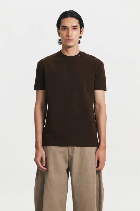 CASERTA T-SHIRT BROWN sold by Callie Cotton