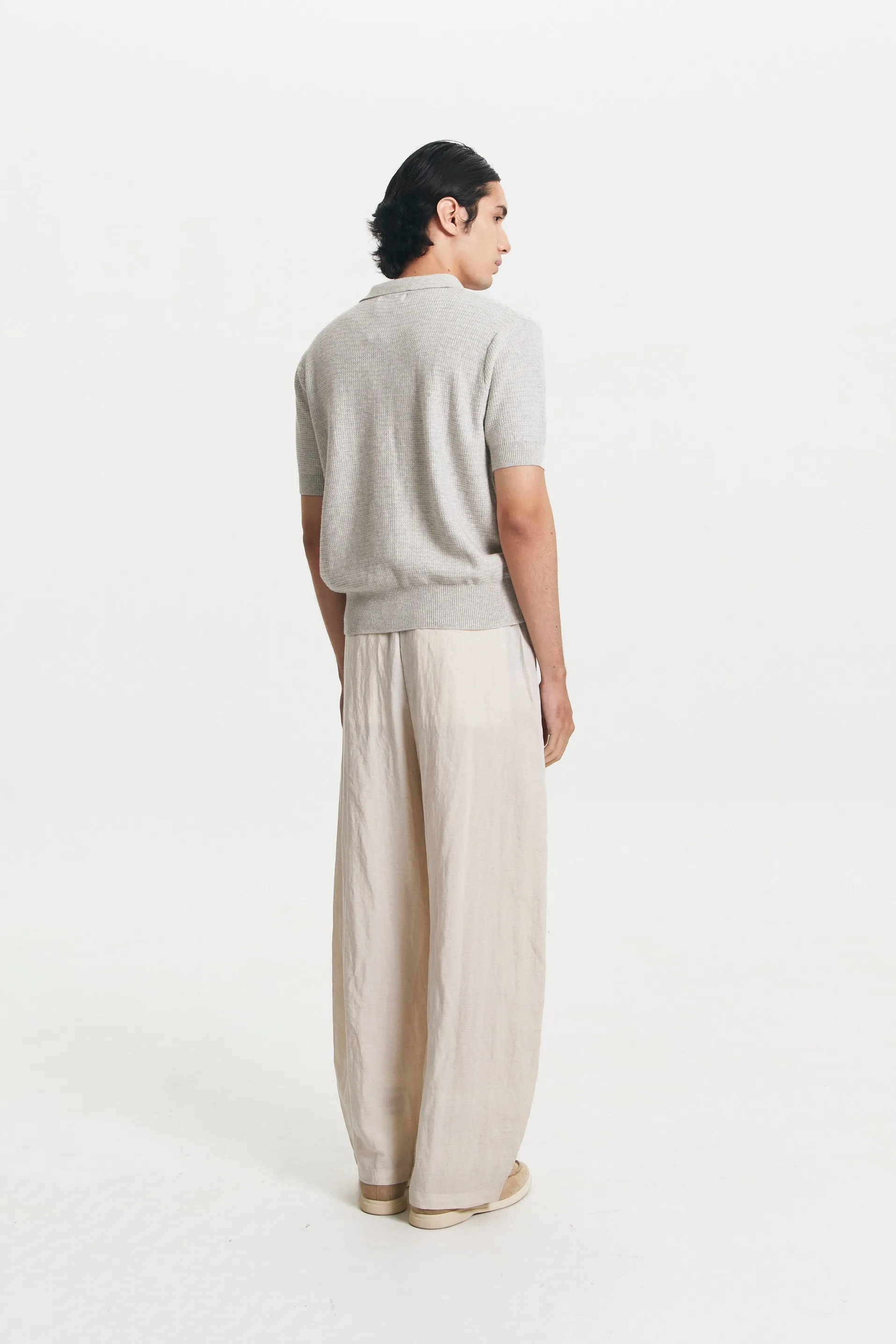 PALAZZO TOP GREY sold by Callie Cotton product image thumbnail 5
