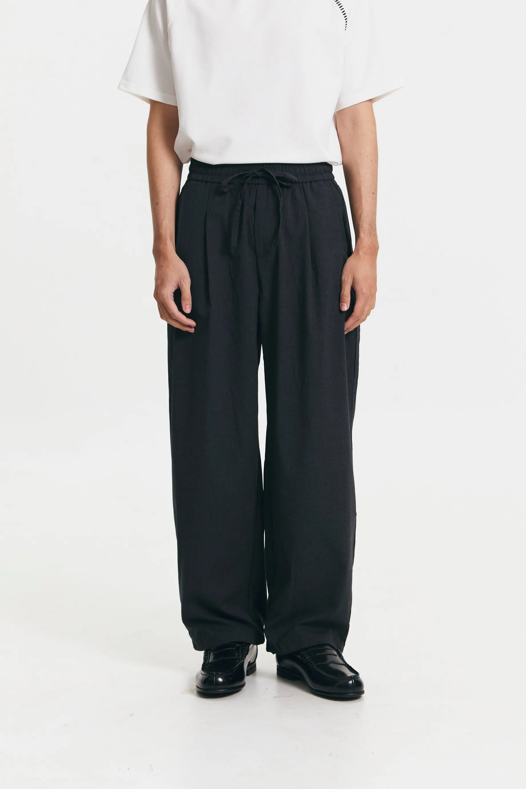 ROSENBORG PANTS DARK GREY sold by Callie Cotton