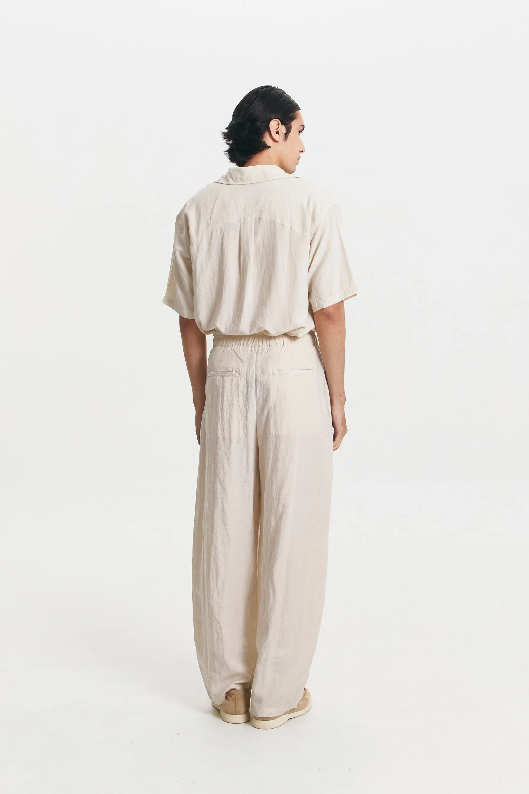 WINDSOR PANTS CREAM sold by Callie Cotton product image thumbnail 3