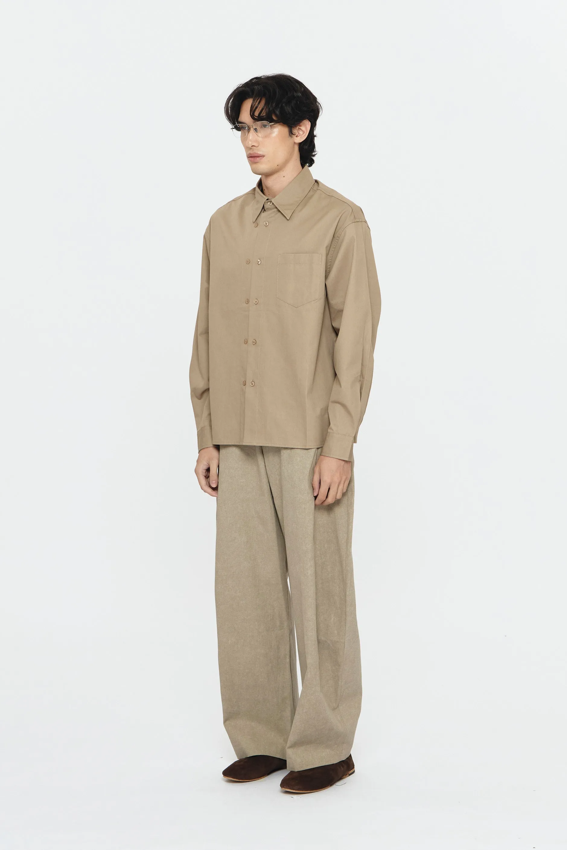 MUGELLA SHIRT BEIGE sold by Callie Cotton product image thumbnail 2