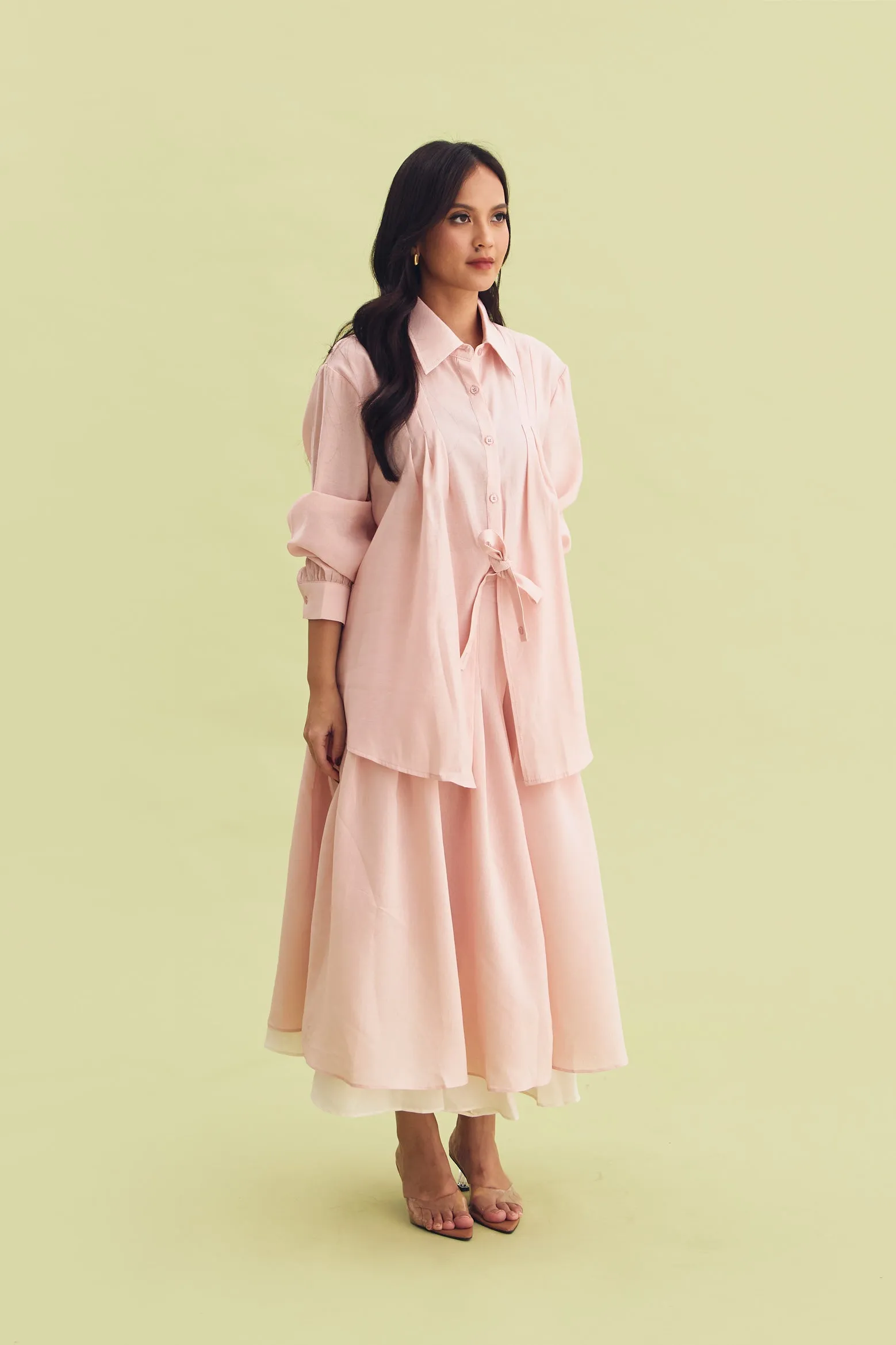 RADIANT SHIRT PINK - CALLIE FT. IRANI VIANZA sold by Callie Cotton product image thumbnail 2