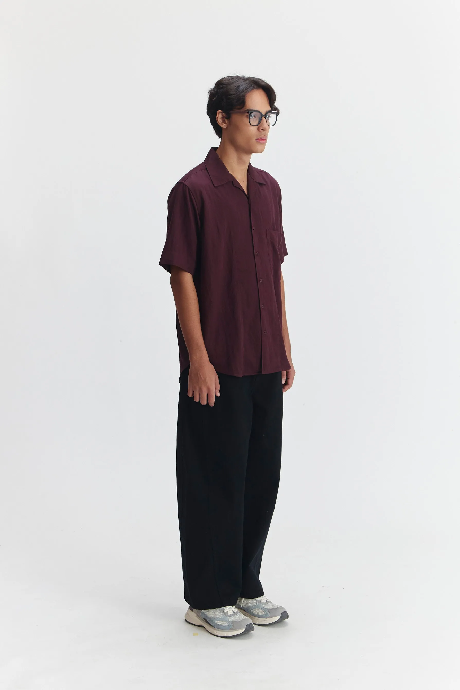 CRATER TOP MAROON sold by Callie Cotton product image thumbnail 4