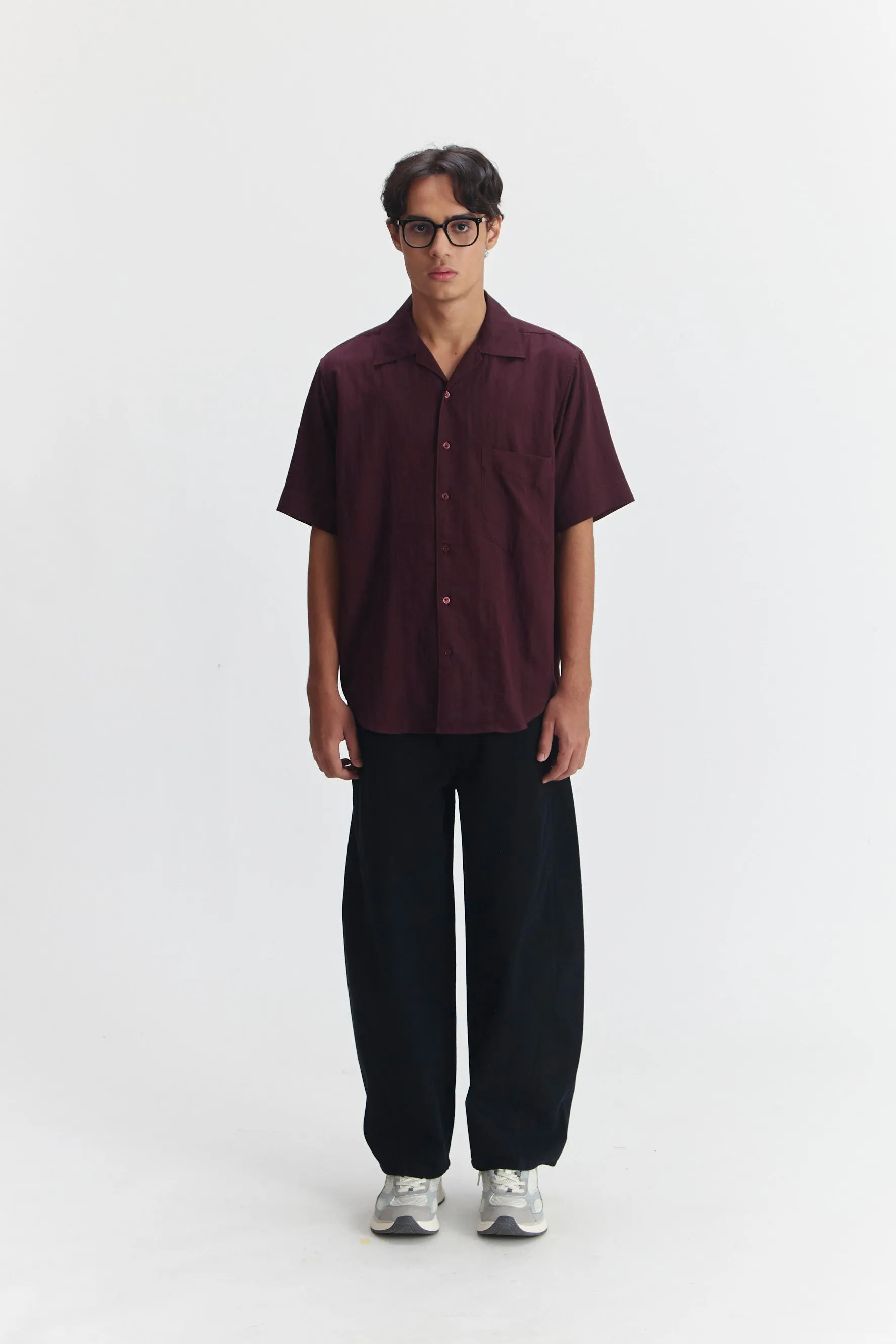 CRATER TOP MAROON sold by Callie Cotton product image thumbnail 2