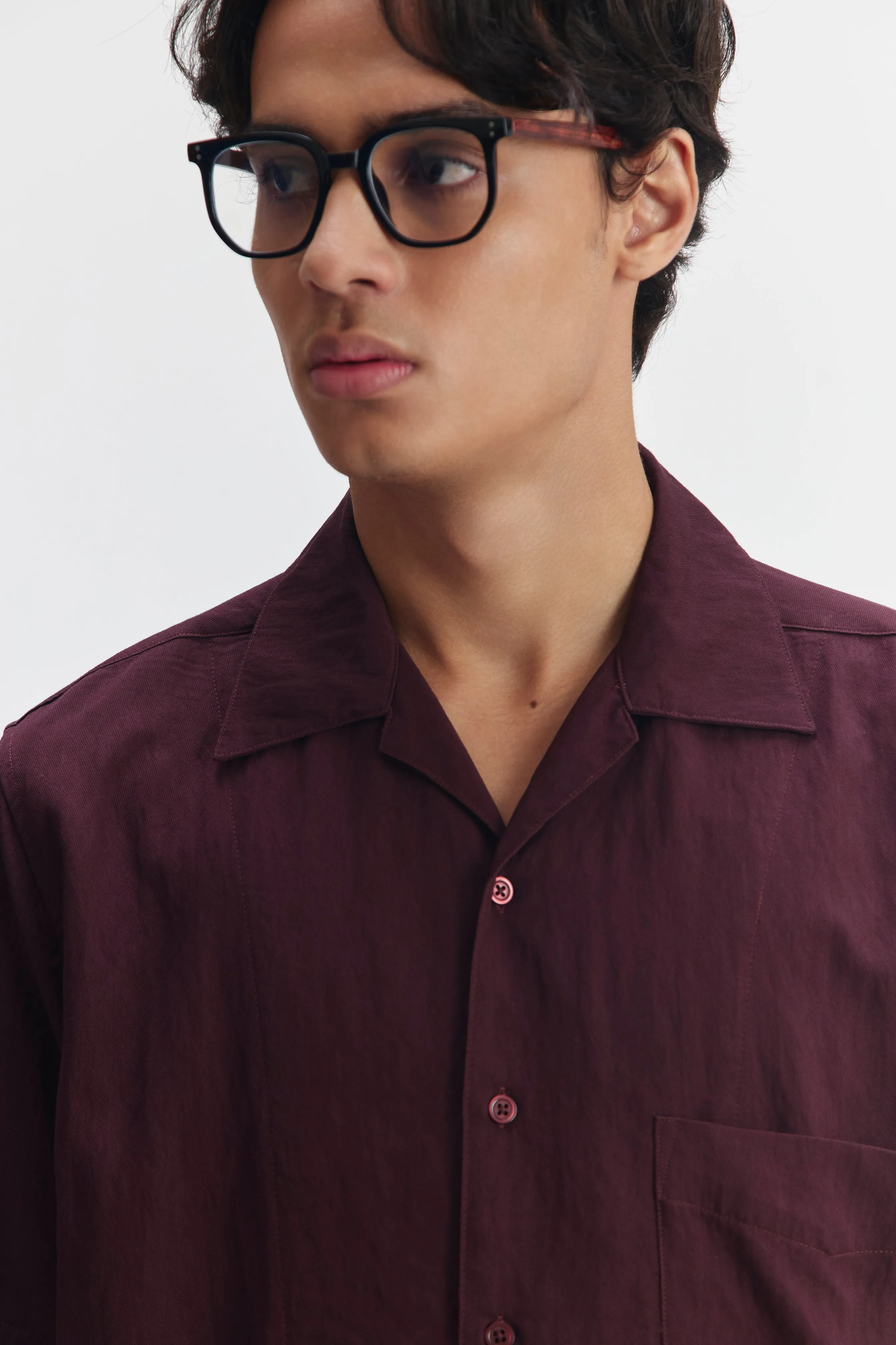 CRATER TOP MAROON sold by Callie Cotton product image thumbnail 3