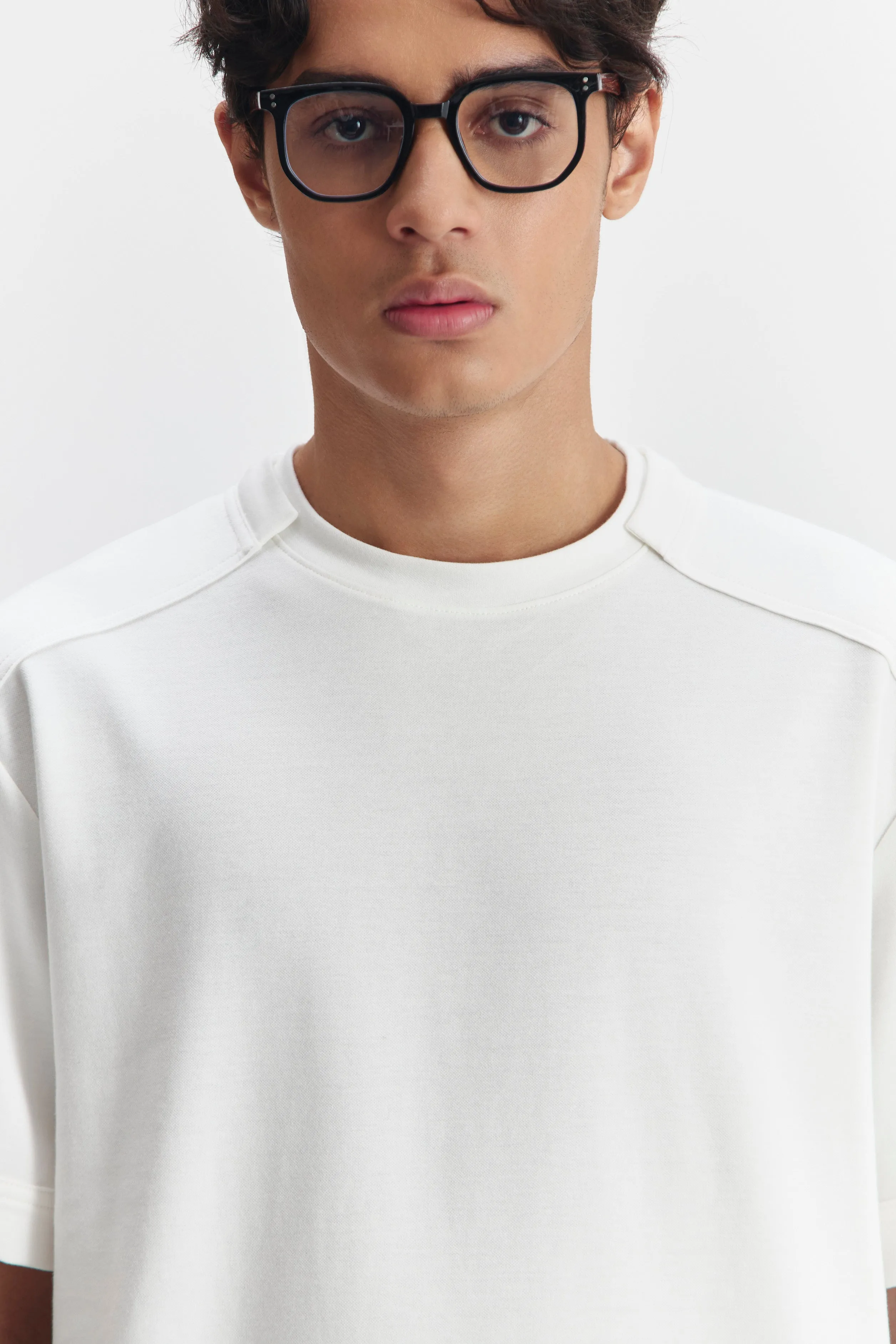 LUCERNE T-SHIRT WHITE sold by Callie Cotton product image thumbnail 3