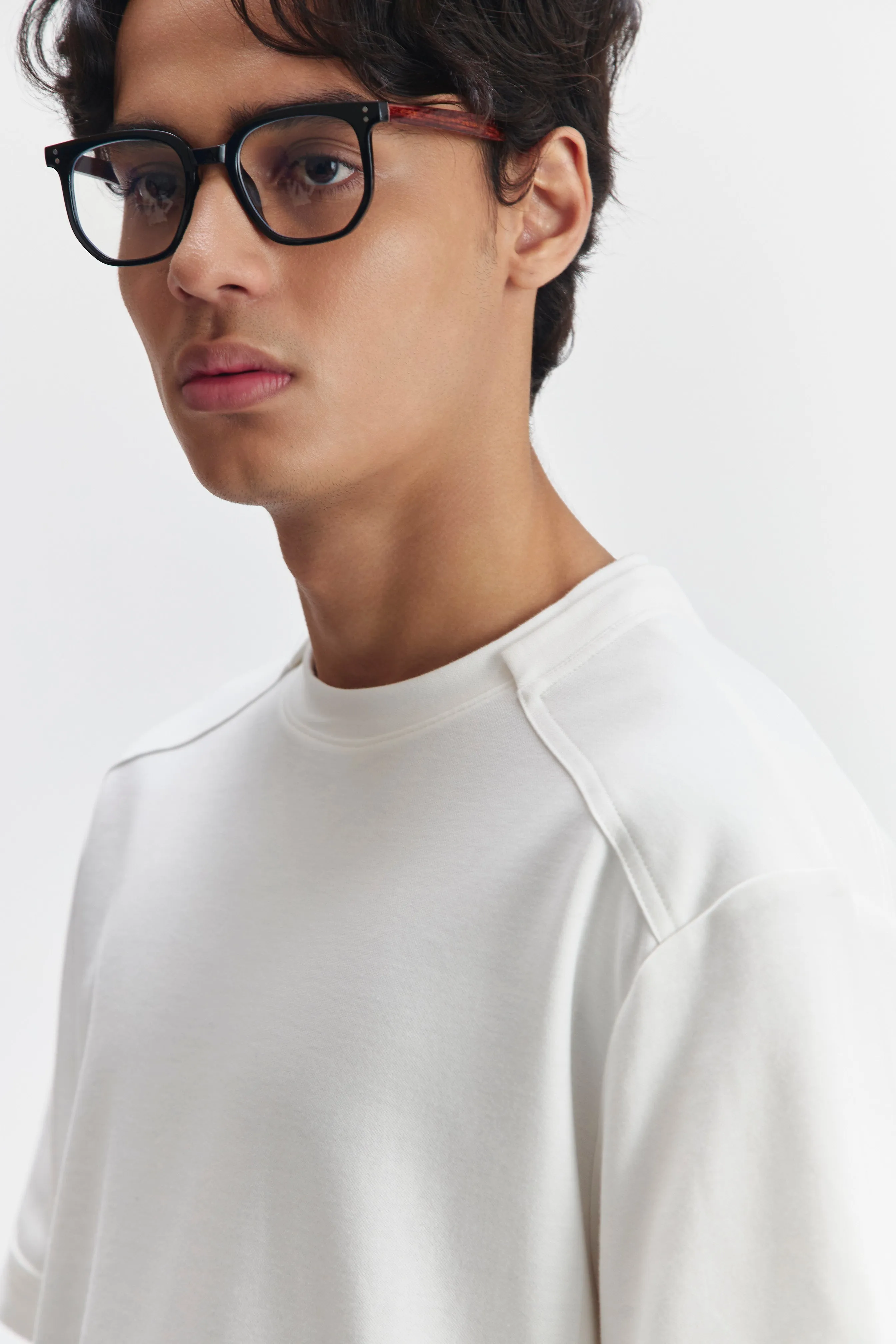 LUCERNE T-SHIRT WHITE sold by Callie Cotton product image thumbnail 5