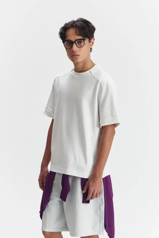 LUCERNE T-SHIRT WHITE made by Callie Cotton