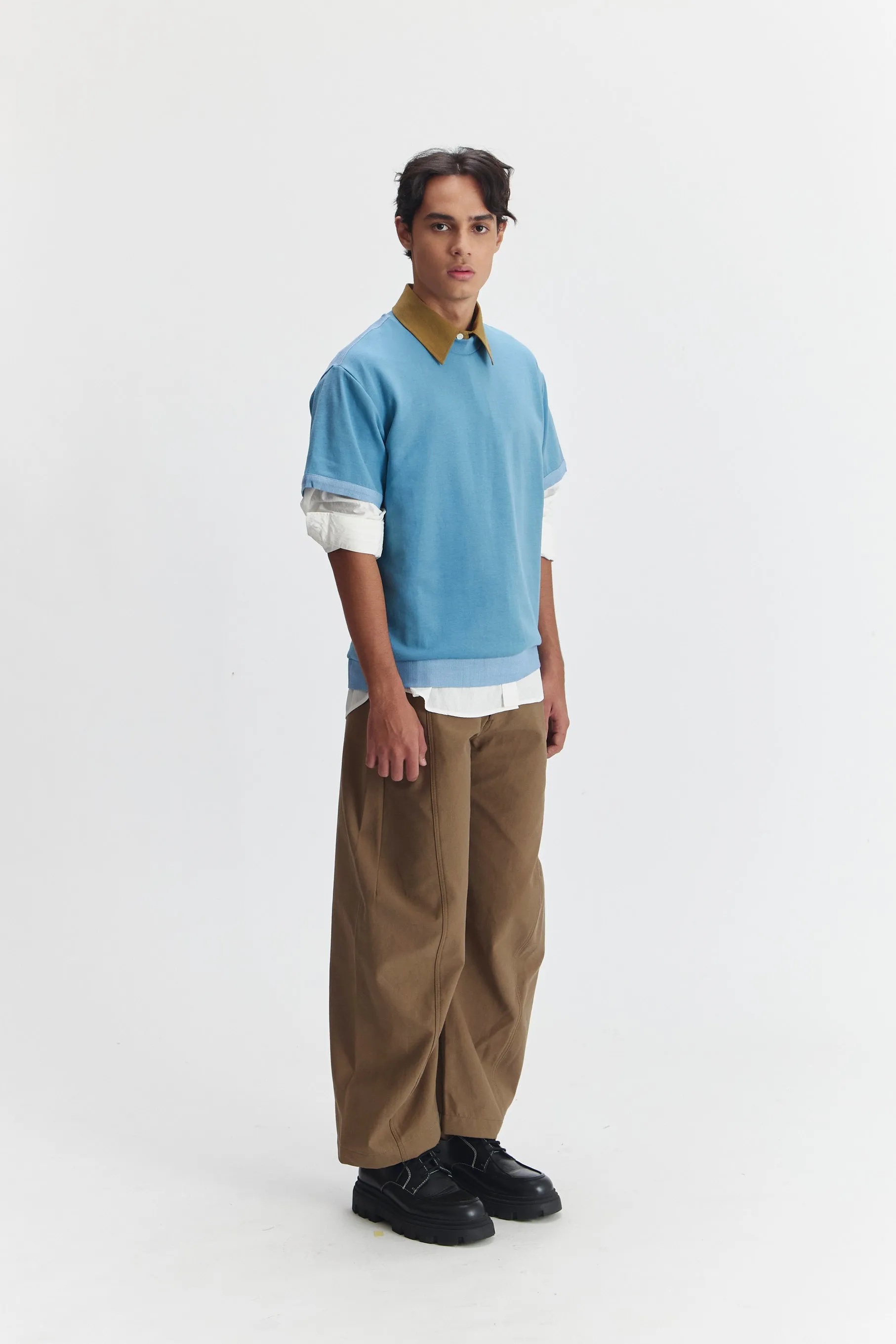VARESE T-SHIRT BLUE sold by Callie Cotton product image thumbnail 2