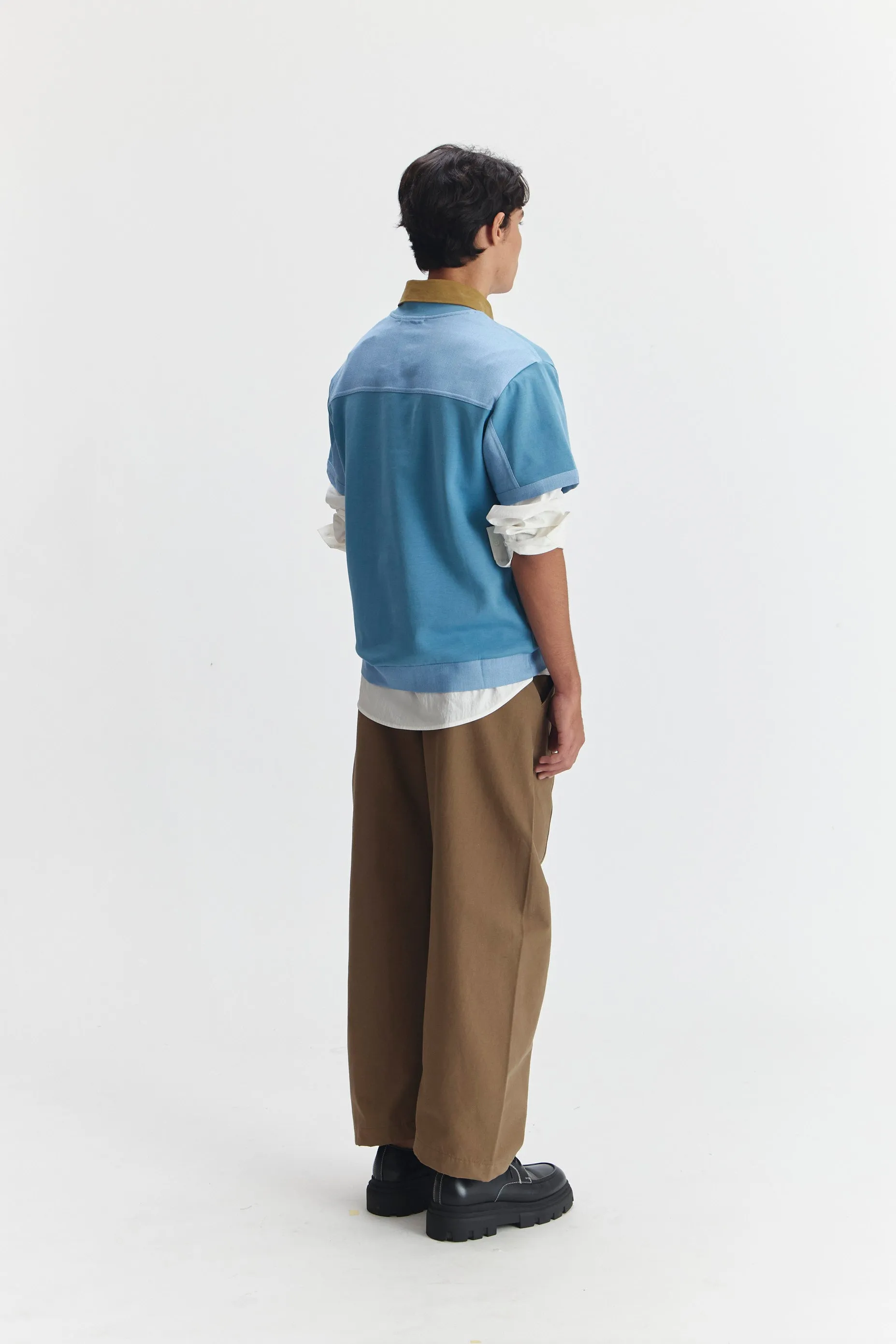 VARESE T-SHIRT BLUE sold by Callie Cotton product image thumbnail 5
