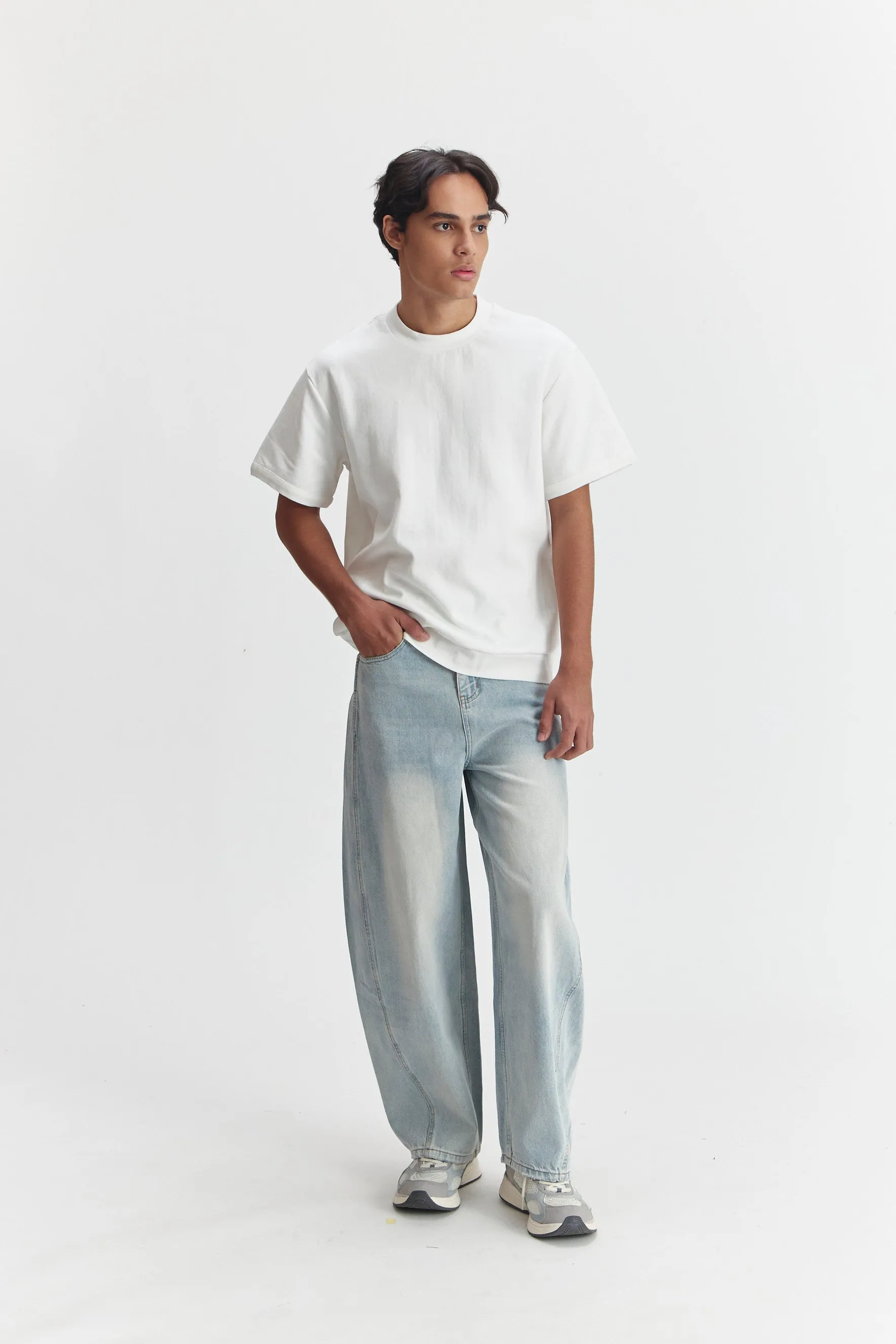 VARESE T-SHIRT WHITE sold by Callie Cotton product image thumbnail 4