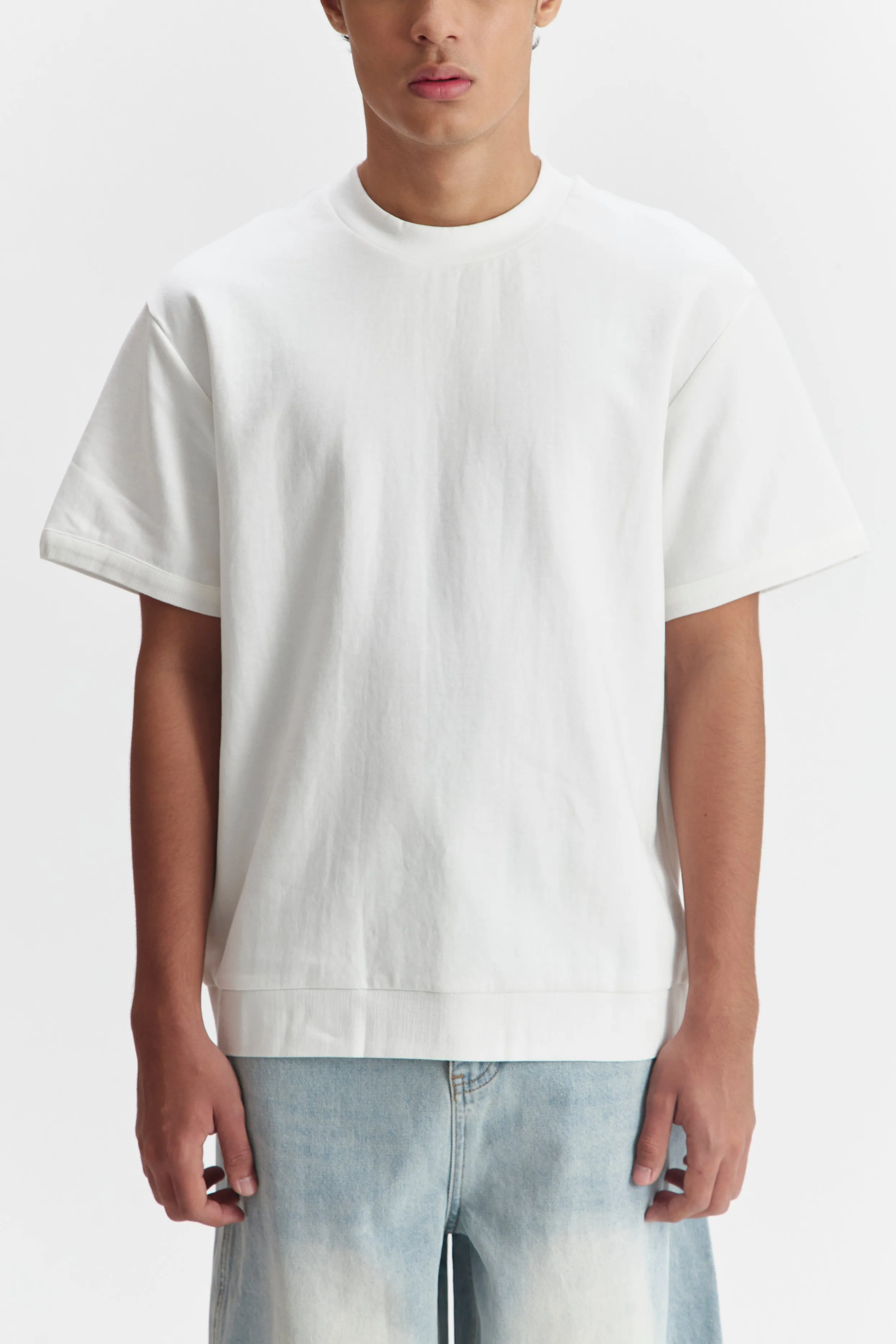 VARESE T-SHIRT WHITE sold by Callie Cotton product image thumbnail 5