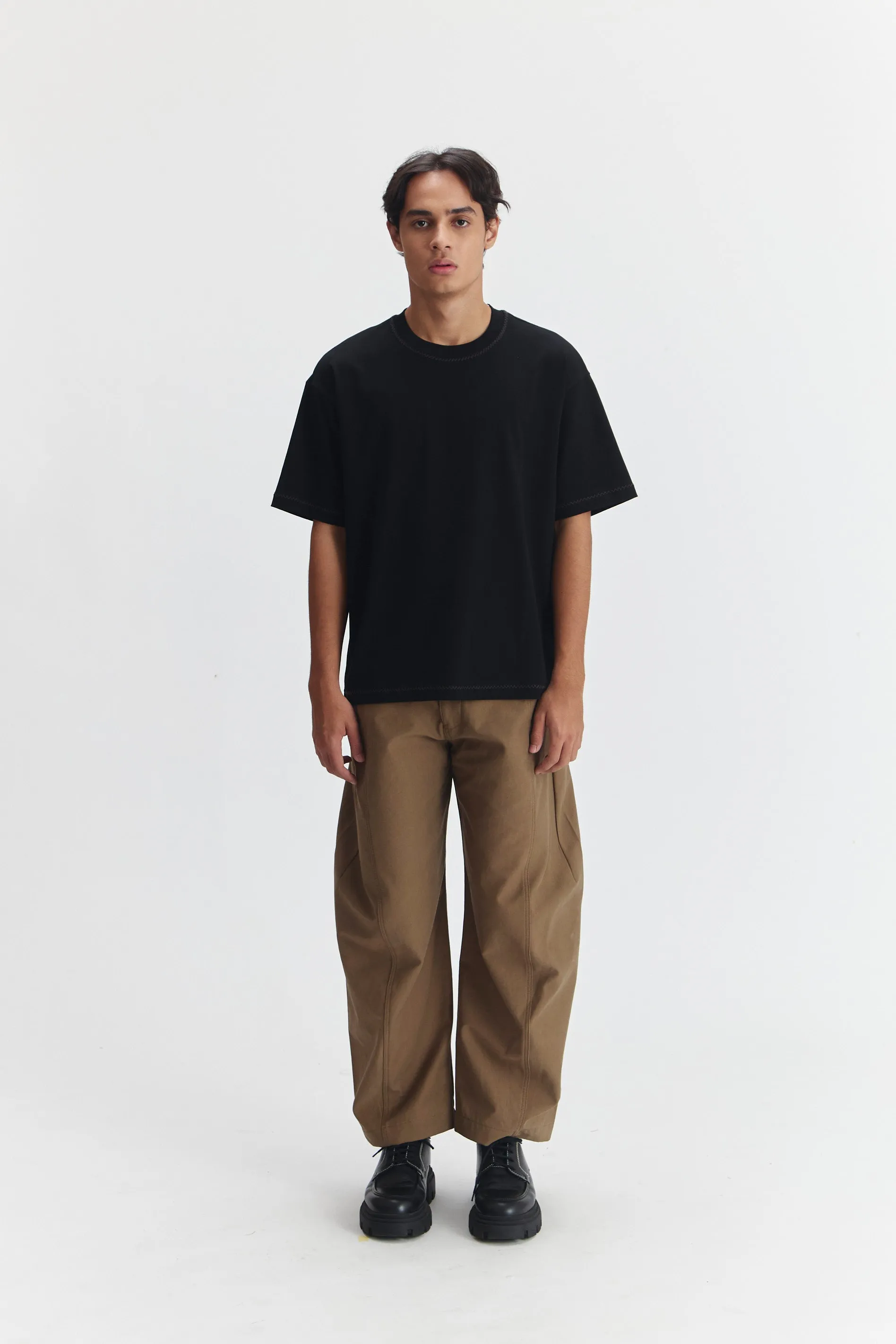 ALBANO T-SHIRT BLACK sold by Callie Cotton product image thumbnail 4