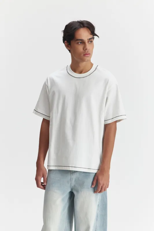 ALBANO T-SHIRT WHITE sold by Callie Cotton