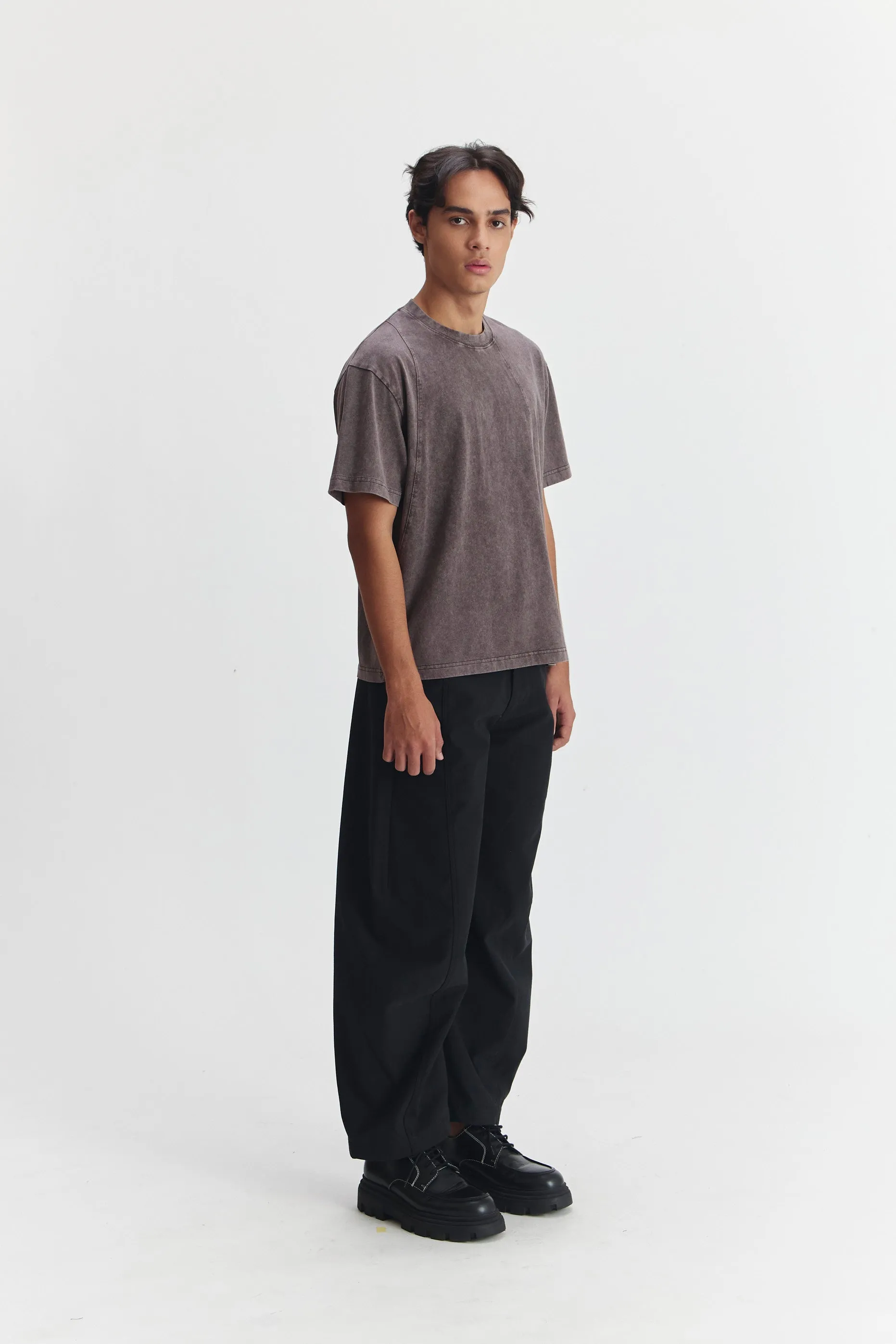 BOLSENA T-SHIRT BROWN sold by Callie Cotton product image thumbnail 2