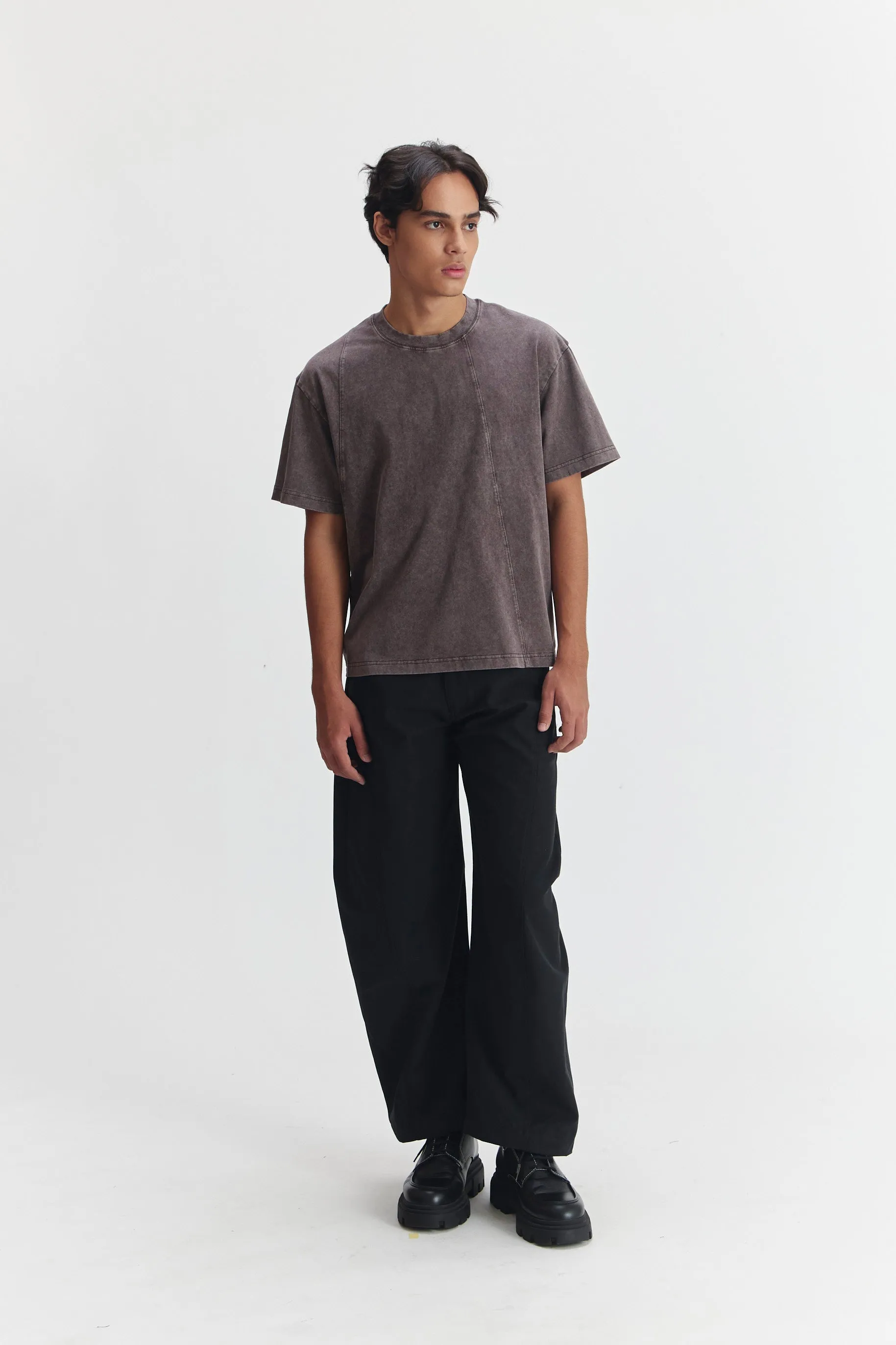 BOLSENA T-SHIRT BROWN sold by Callie Cotton product image thumbnail 4