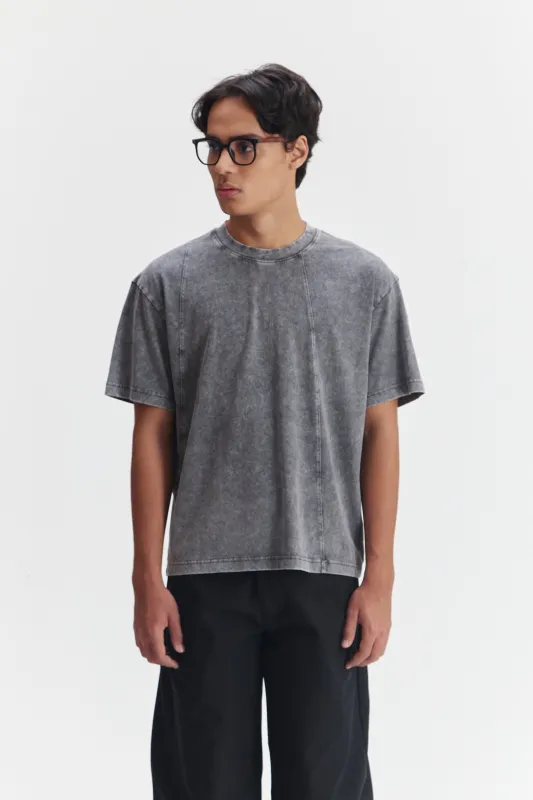 BOLSENA T-SHIRT GREY made by Callie Cotton
