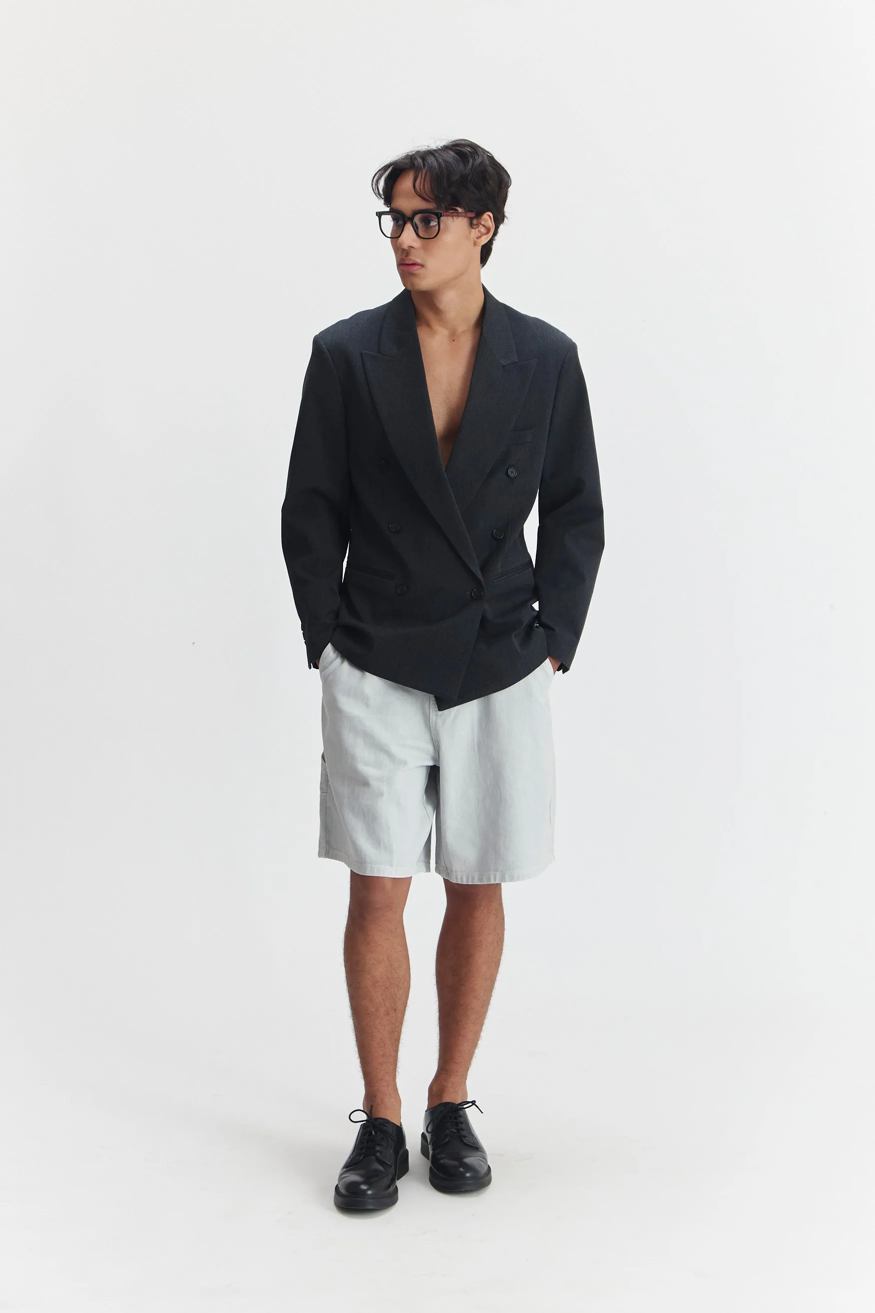 BRIENZ BLAZER GREY sold by Callie Cotton product image thumbnail 4